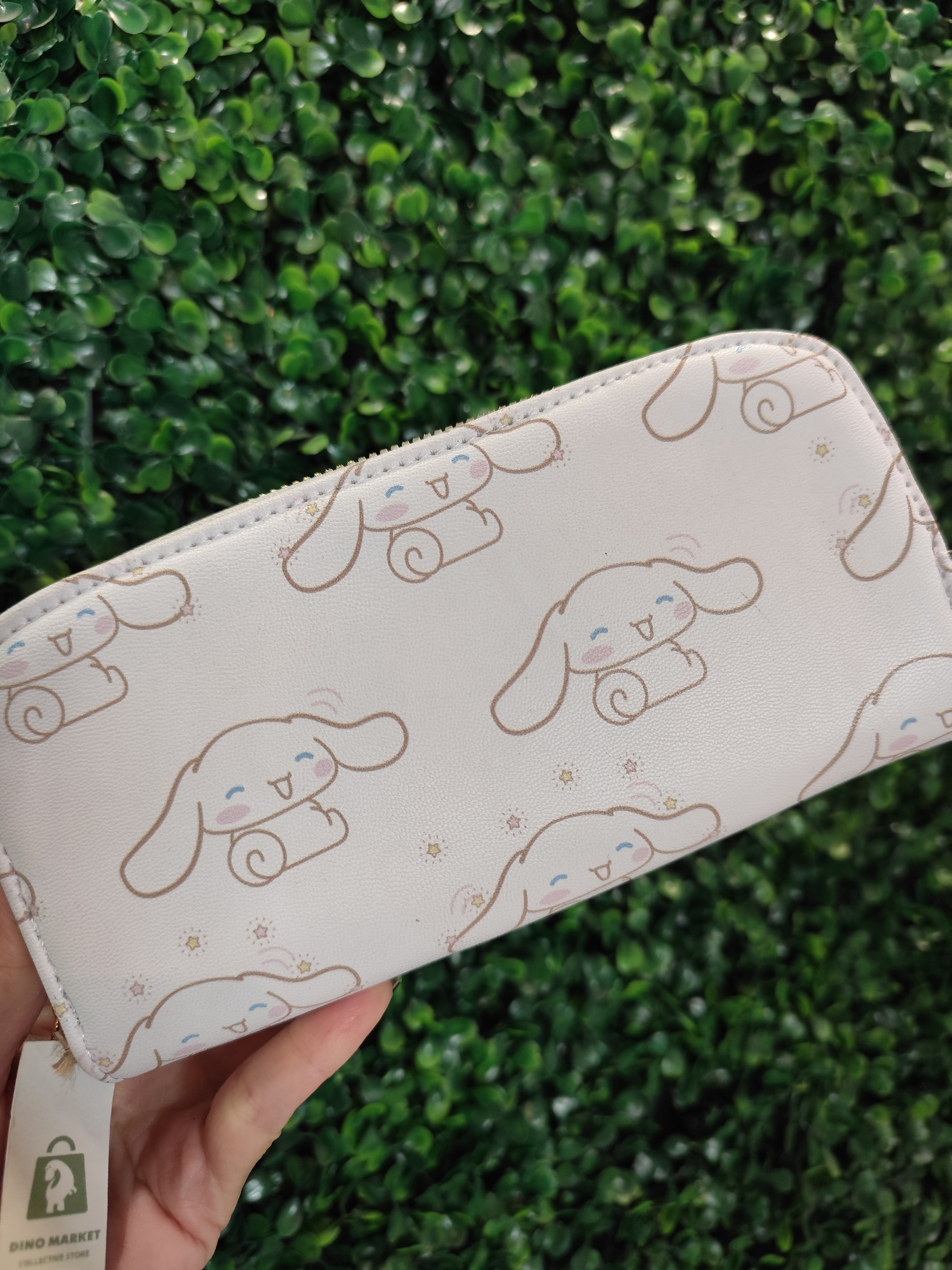 ✨ Cartera Cinnamoroll Blanca con Interior Azul ✨