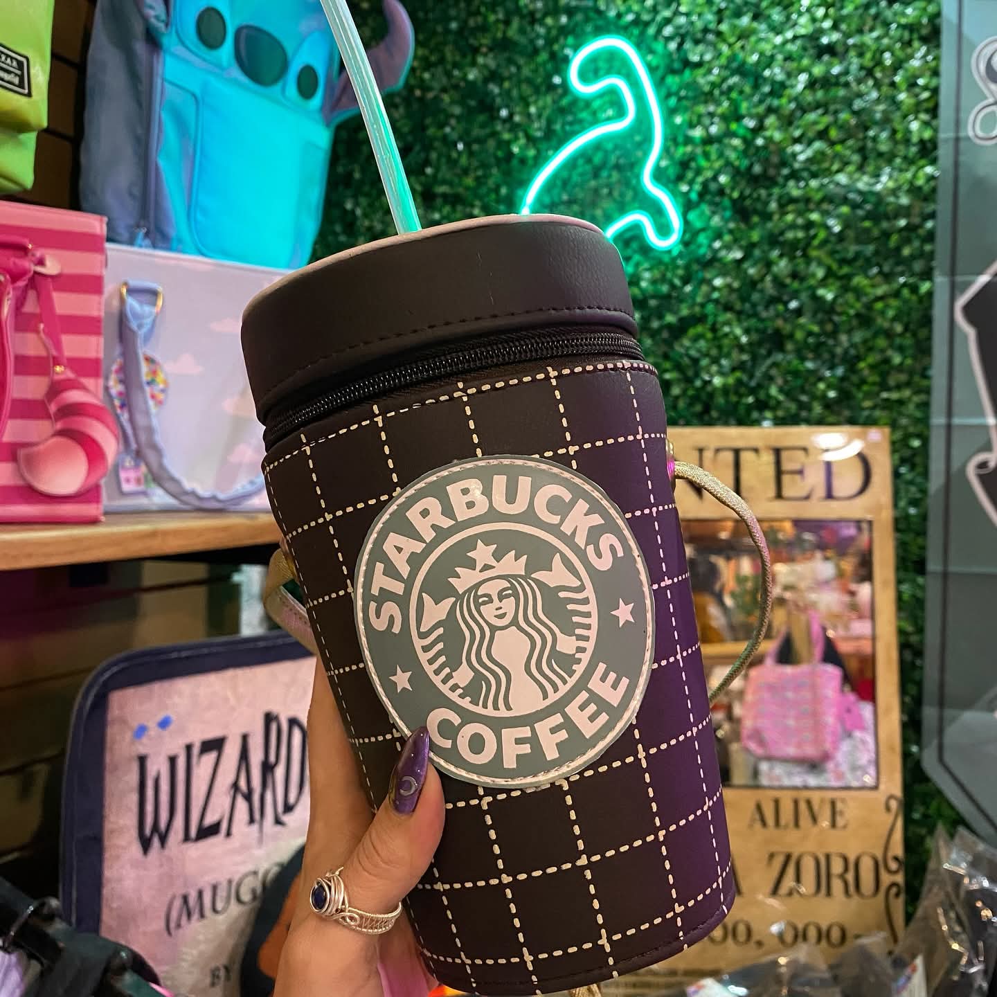 ☕ Bolso Cilíndrico Starbucks ☕