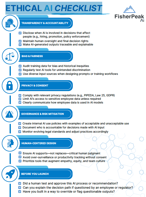Ethical AI Checklist