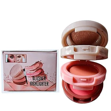Mocallure 3 in 1 Blusher + Highlighter + Contourer