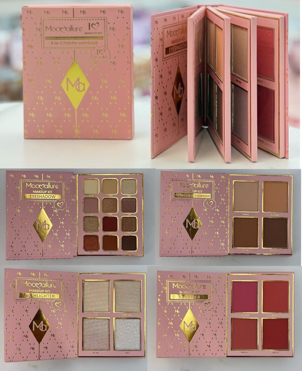 Mocallure 4 in 1 Makeup Palette