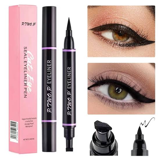 P.TWO.P Cat Eye Stamp + Eyeliner Pen