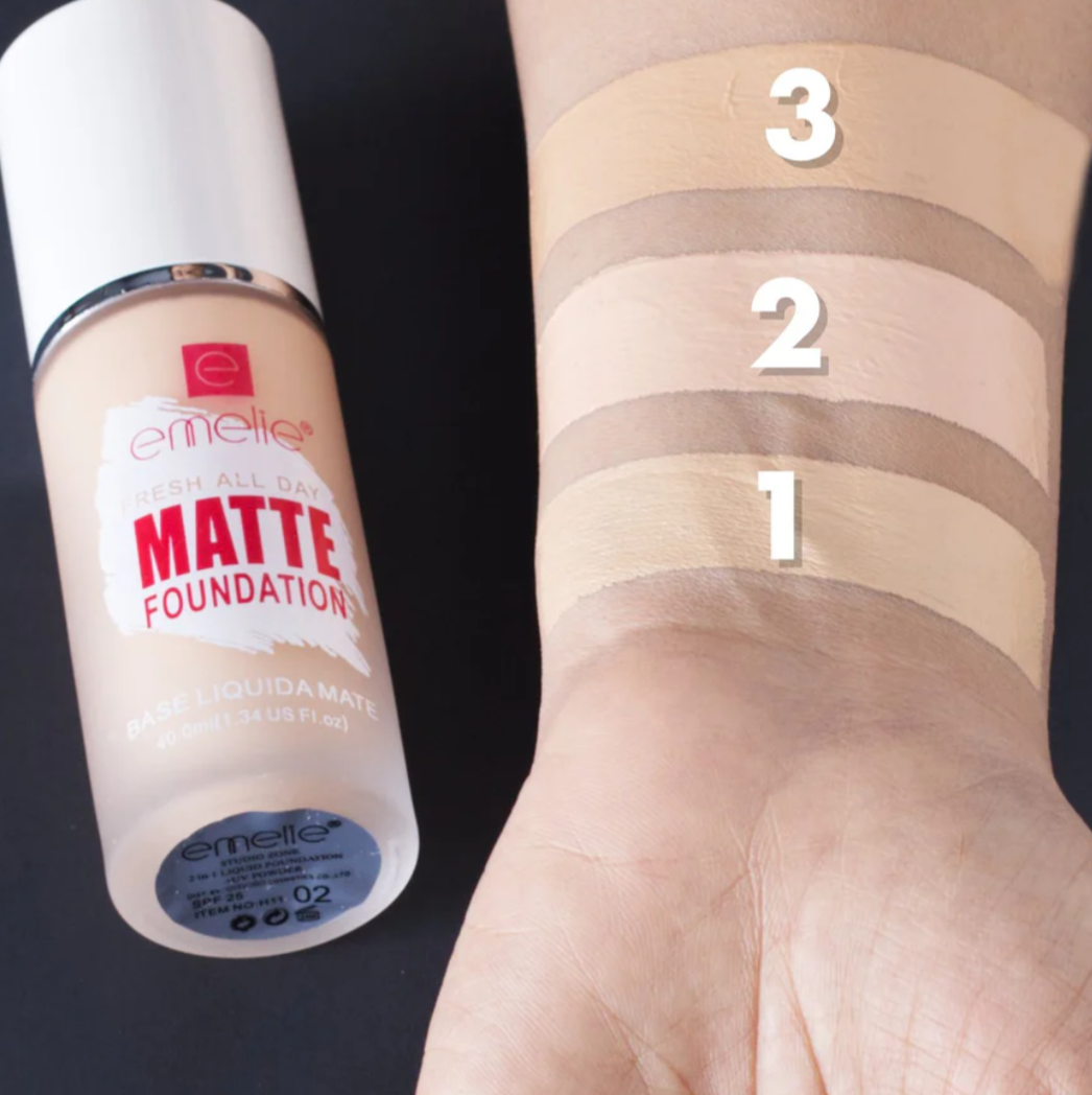 Emelie Liquid Matte Foundation