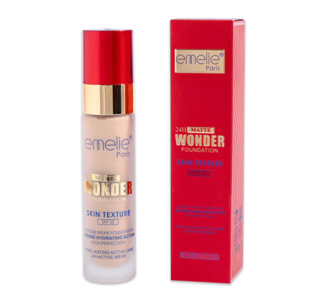 Emelie Paris 24H Matte Wonder Foundation