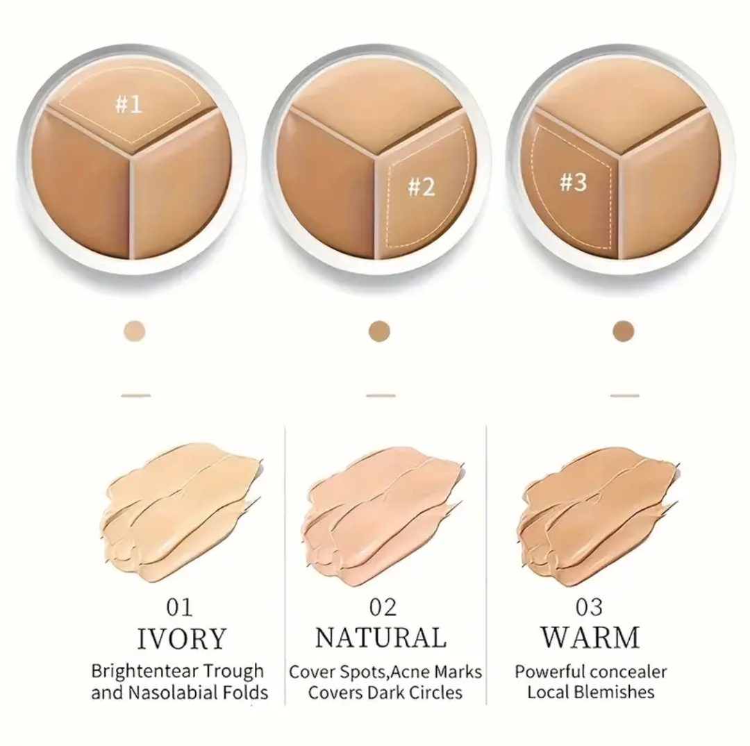 3-in-1 Concealer Palette