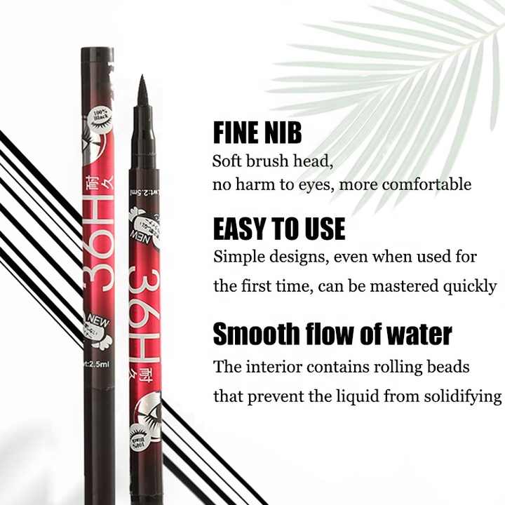 Yanqina 36 H Long-Waterproof Eyeliner