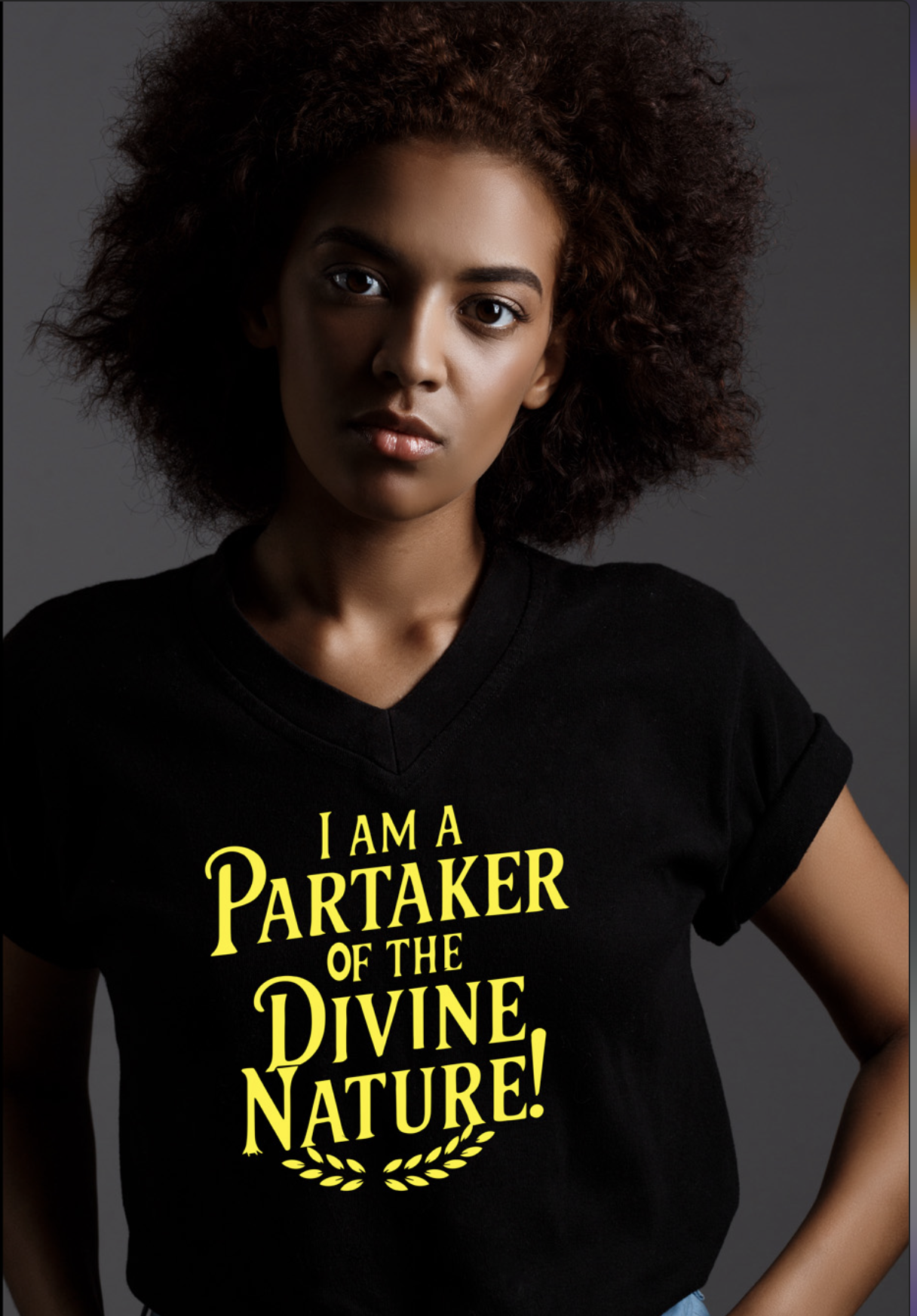 I am a partaker of the divine nature T-Shirt