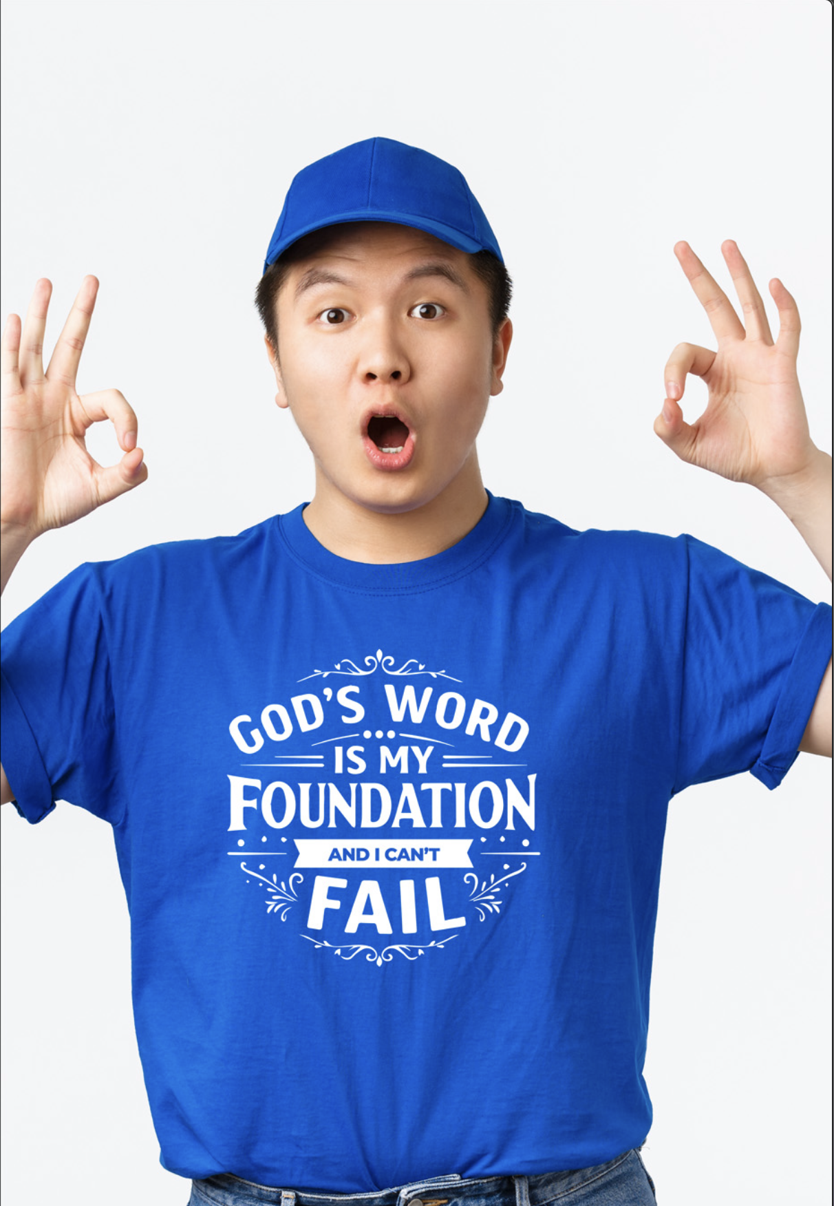 Inspirational Blue T-Shirt