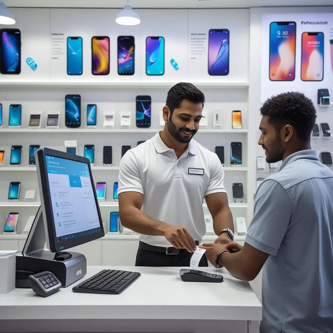 Cloud POS System for Mobile Shop