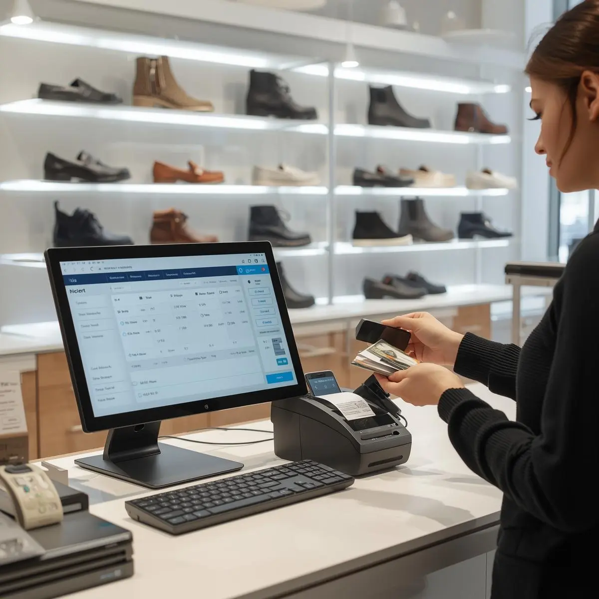Cloud POS System for Footwear Store