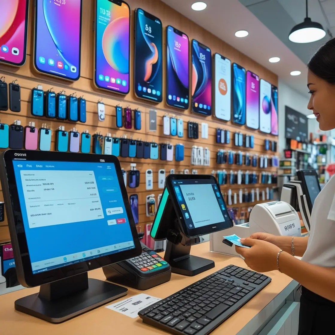 Cloud POS System for Mobile Shop