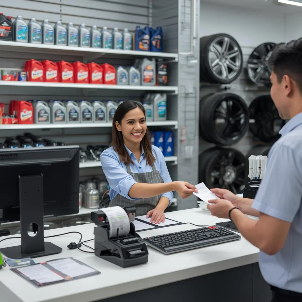 Cloud POS System for Auto Parts Store