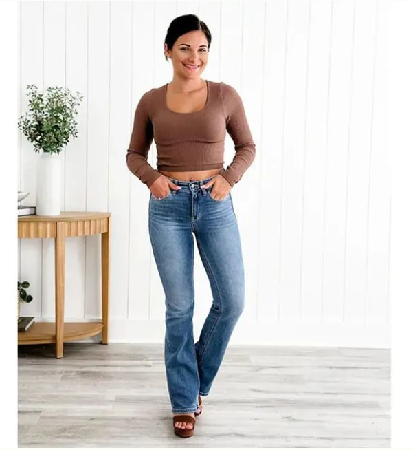 Holy Grail Tummy Control Bootcut Jeans 🔥(Buy 2 Free Shipping)