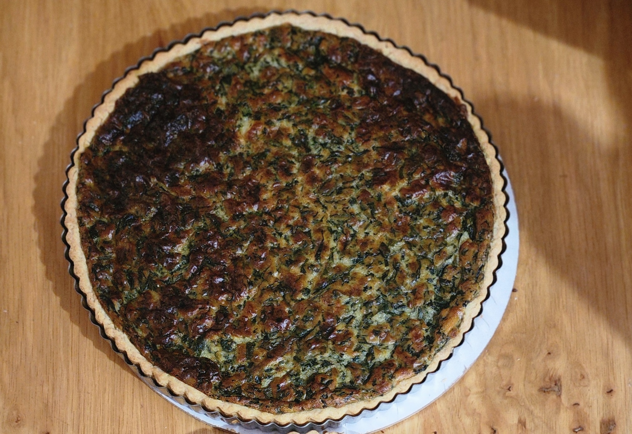 Quiche de Espinafre