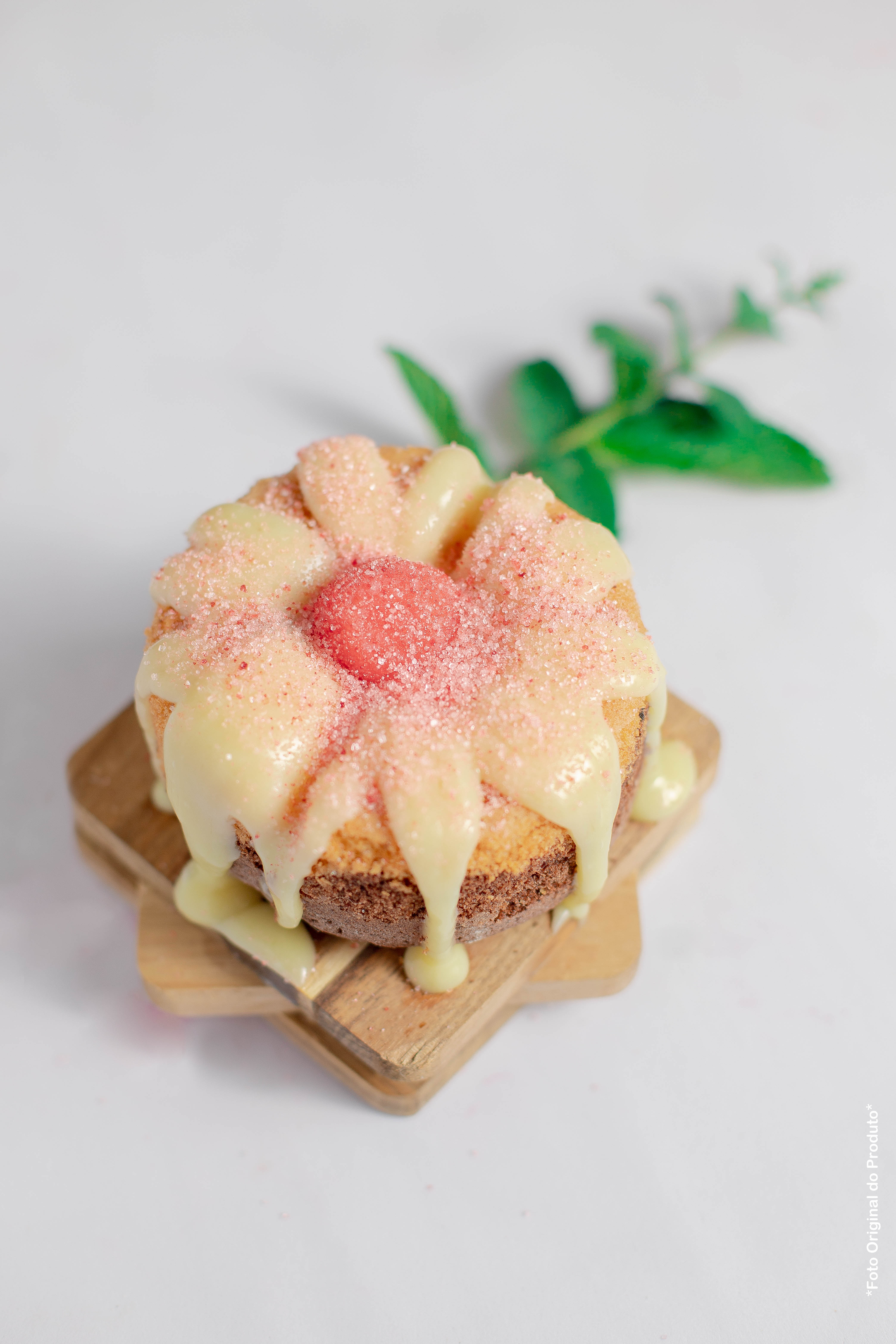 Bolo Flor de Morango