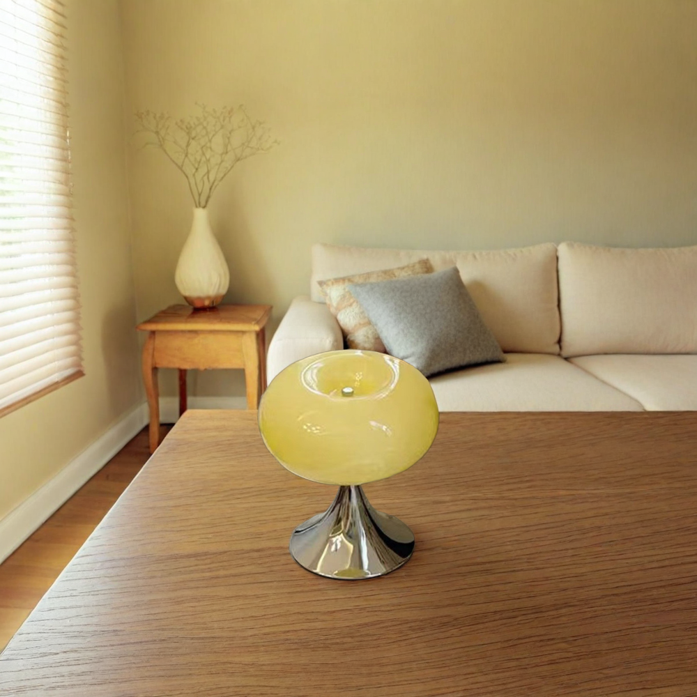 Modern Yellow Table Lamp