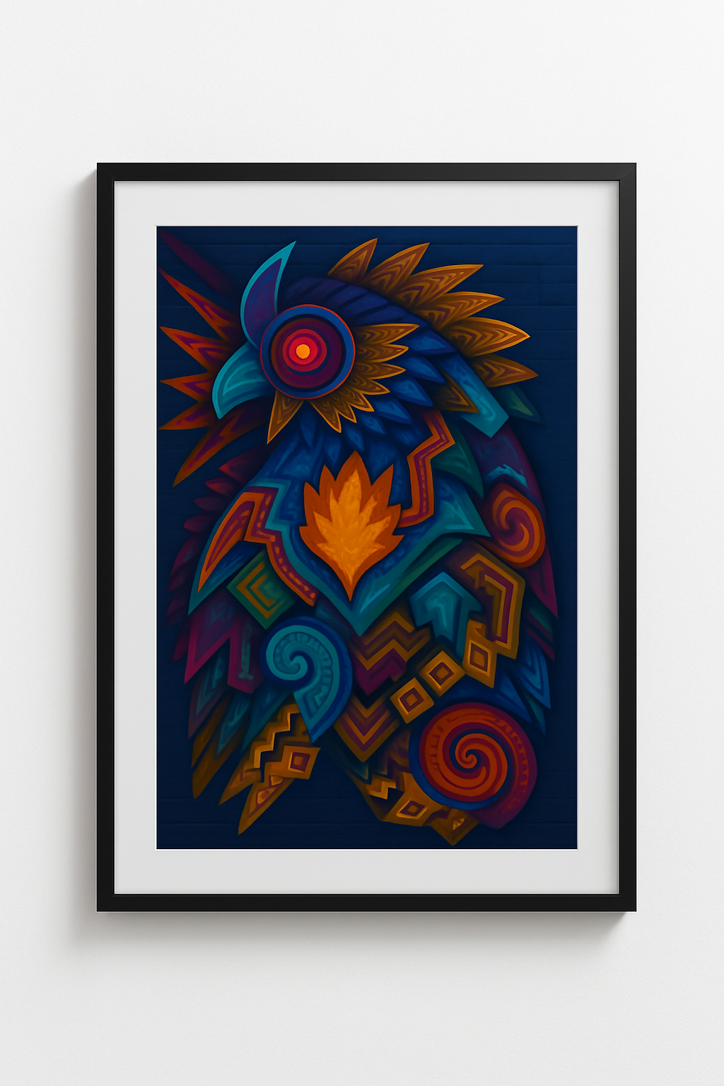 Totemic Firebird PsyLatino – Ethereal Power in Psychedelic Totem Form