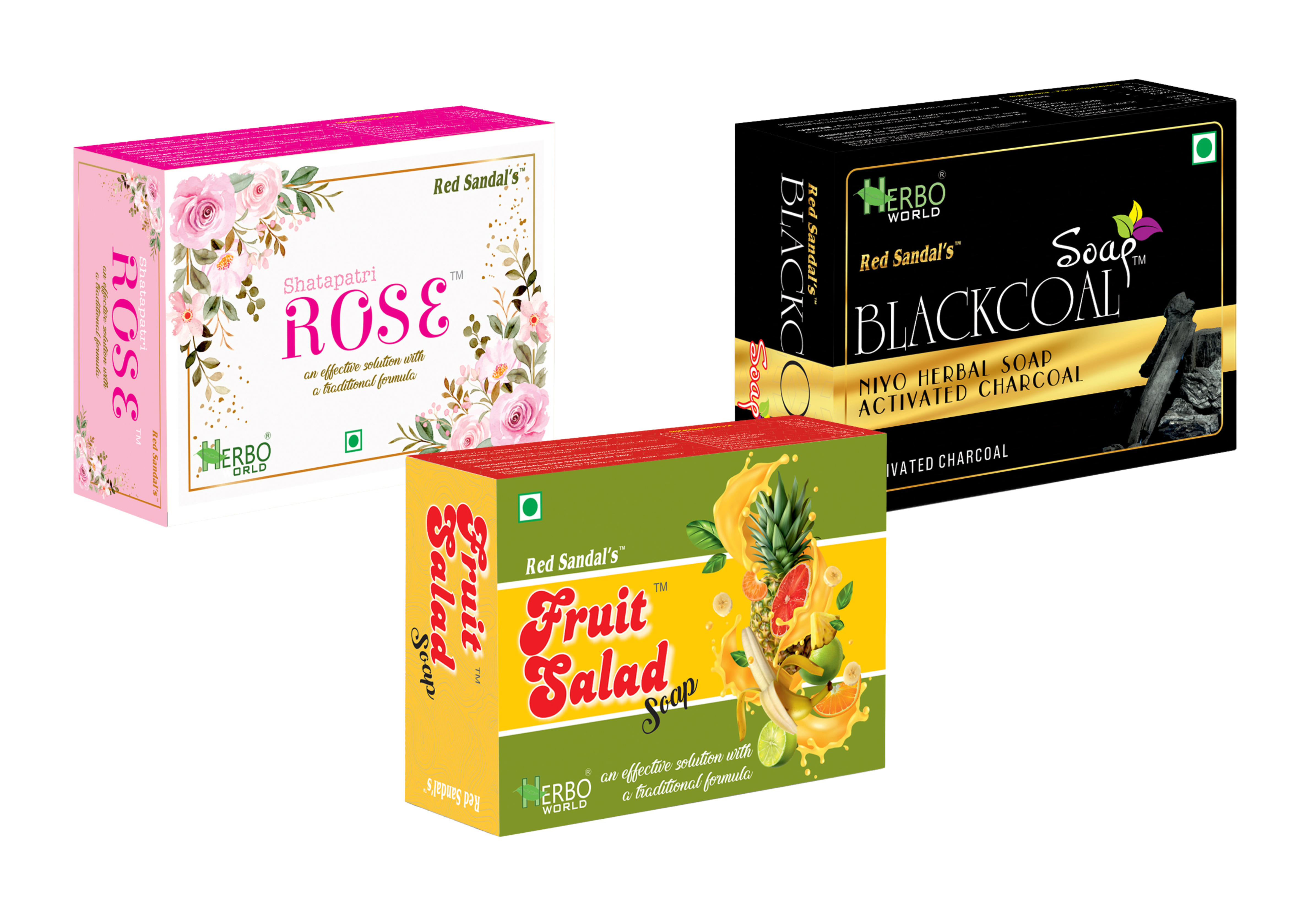 Red Sandal Soap Pack Of 10 - Get 160/- Worth Of Glycerin Soap 100% Free
