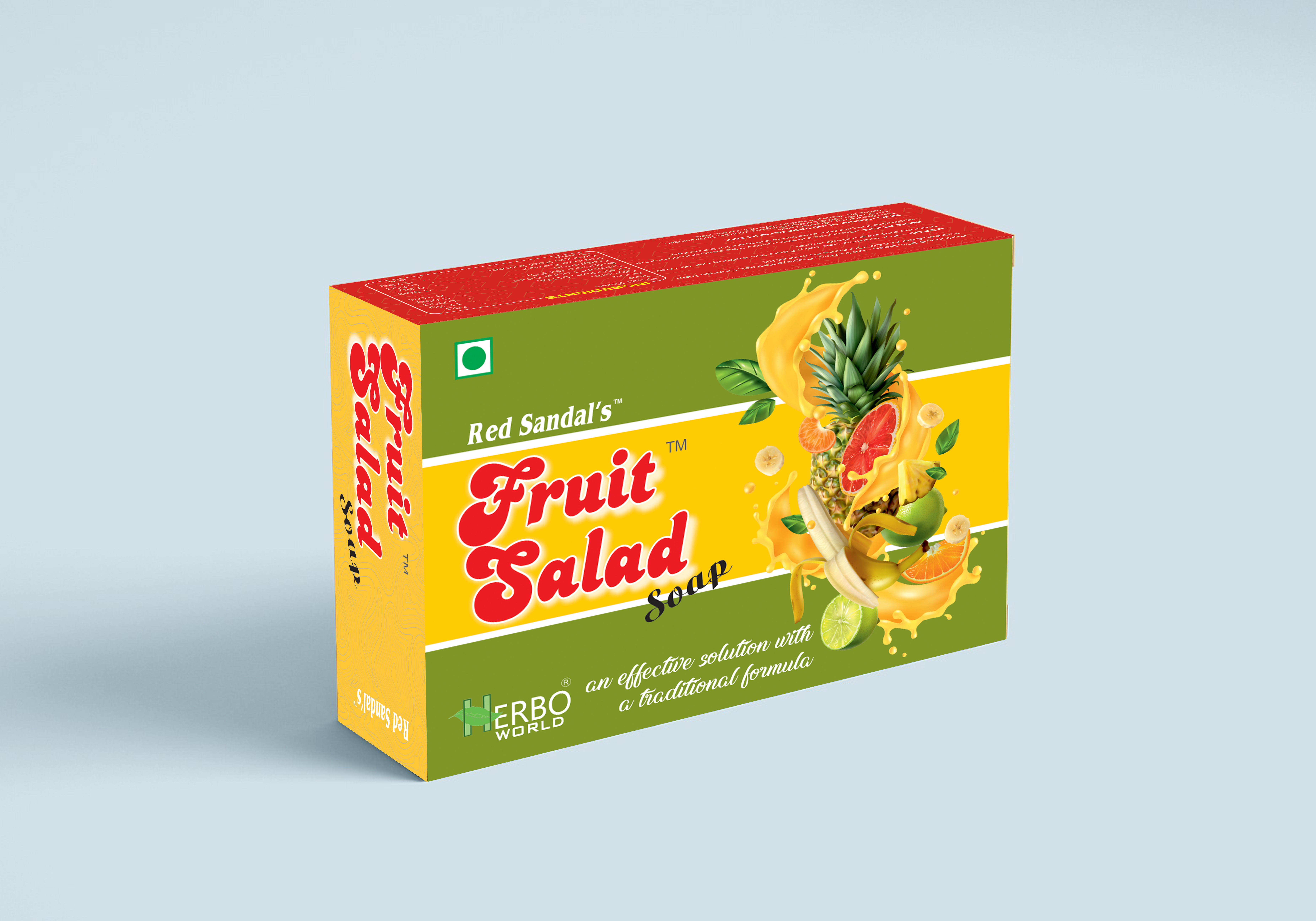 Red Sandal Soap Pack Of 10 - Get 160/- Worth Of Glycerin Soap 100% Free