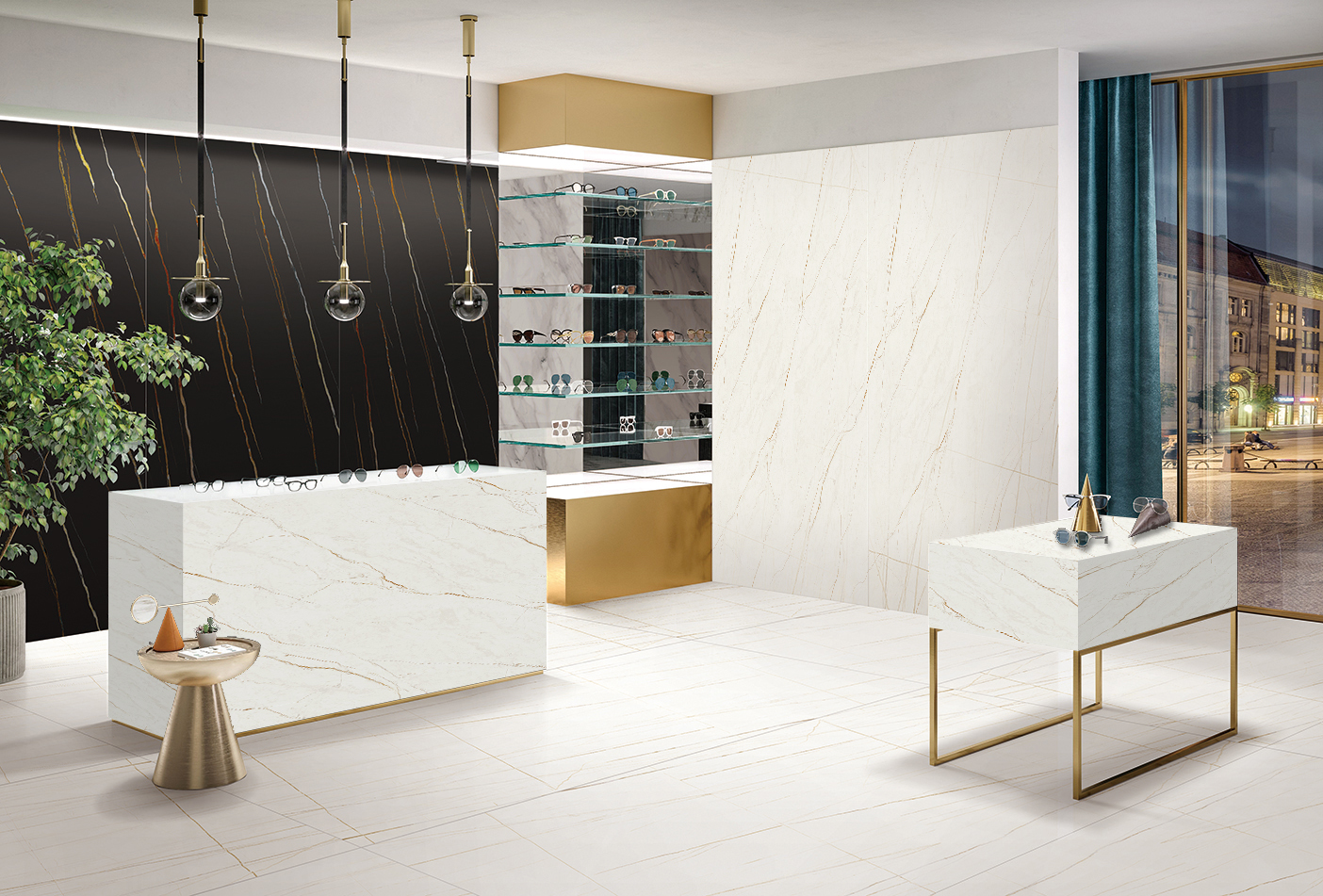 Beige Glossy