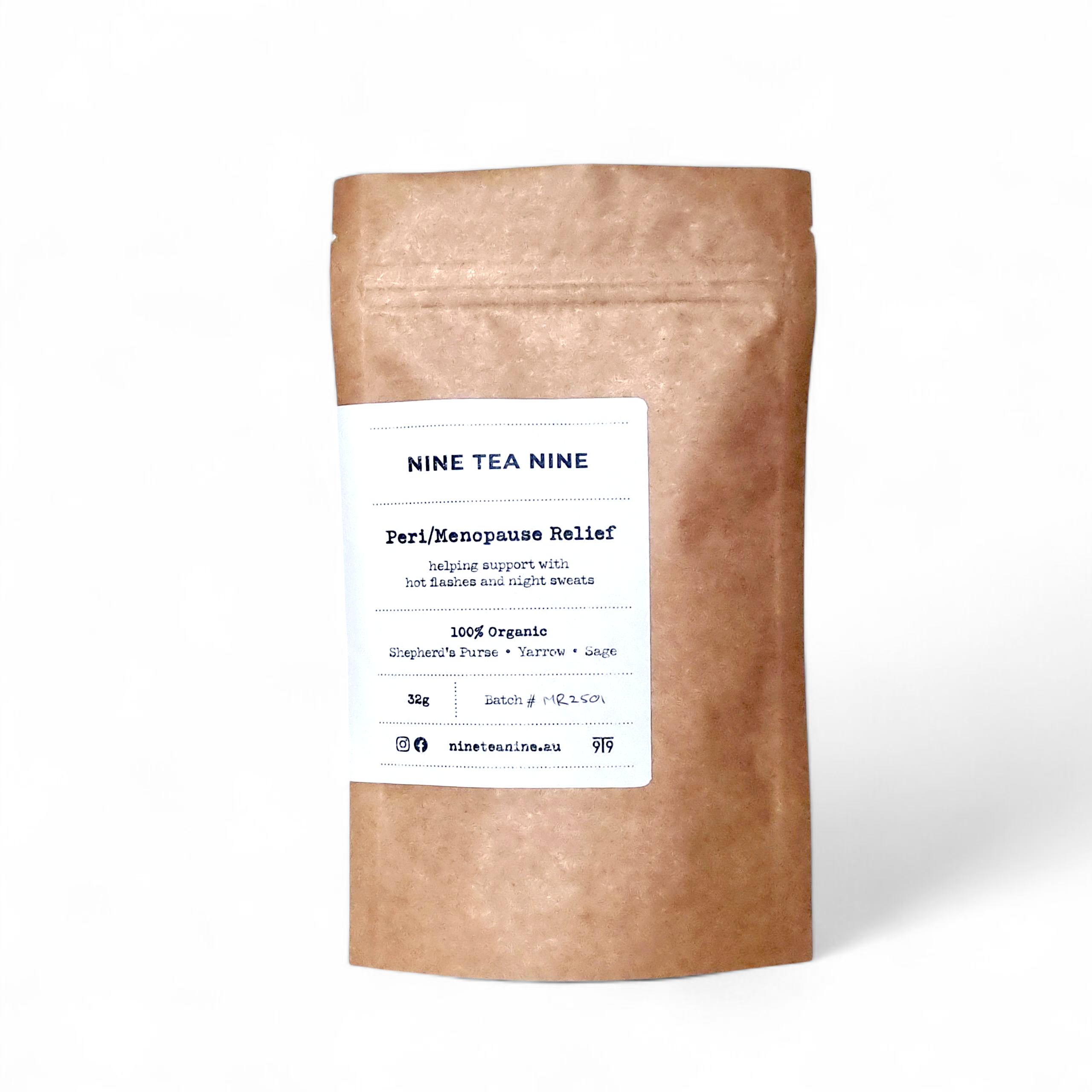 Peri/Menopause Relief - Supporting with hot flashes & night sweats