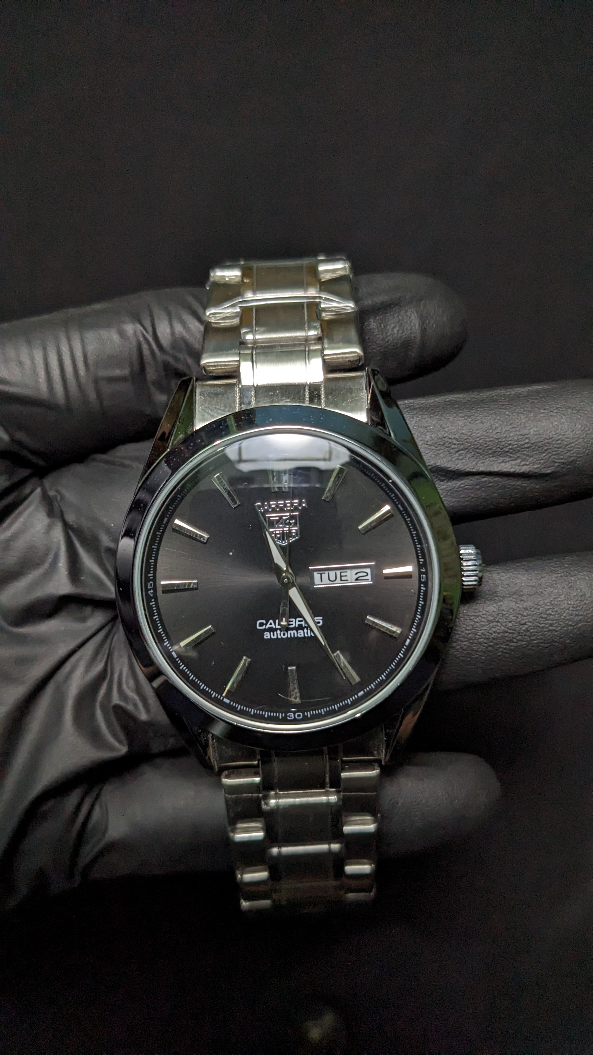 Tag Heuer Carrera Silver Chain