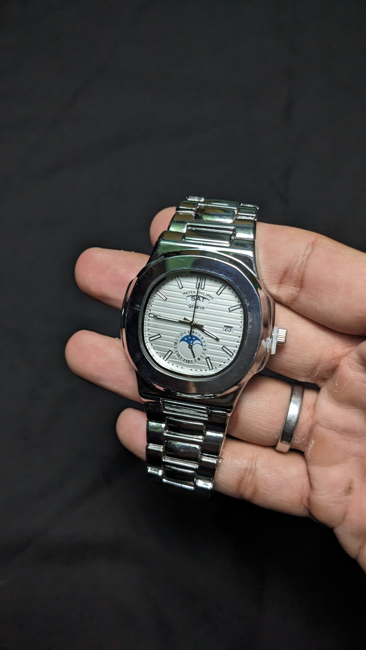 Patek Philippe Nautilus White dial