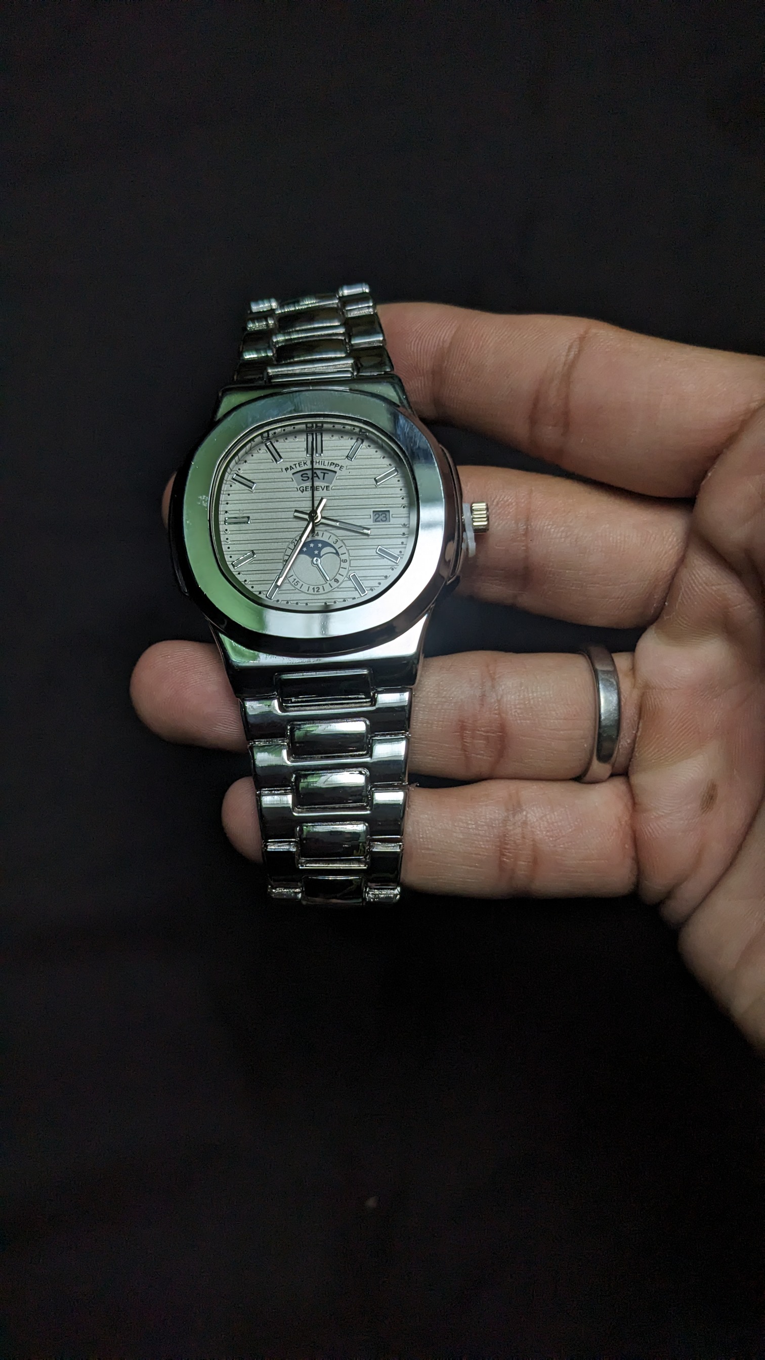 Patek Philippe Nautilus White dial