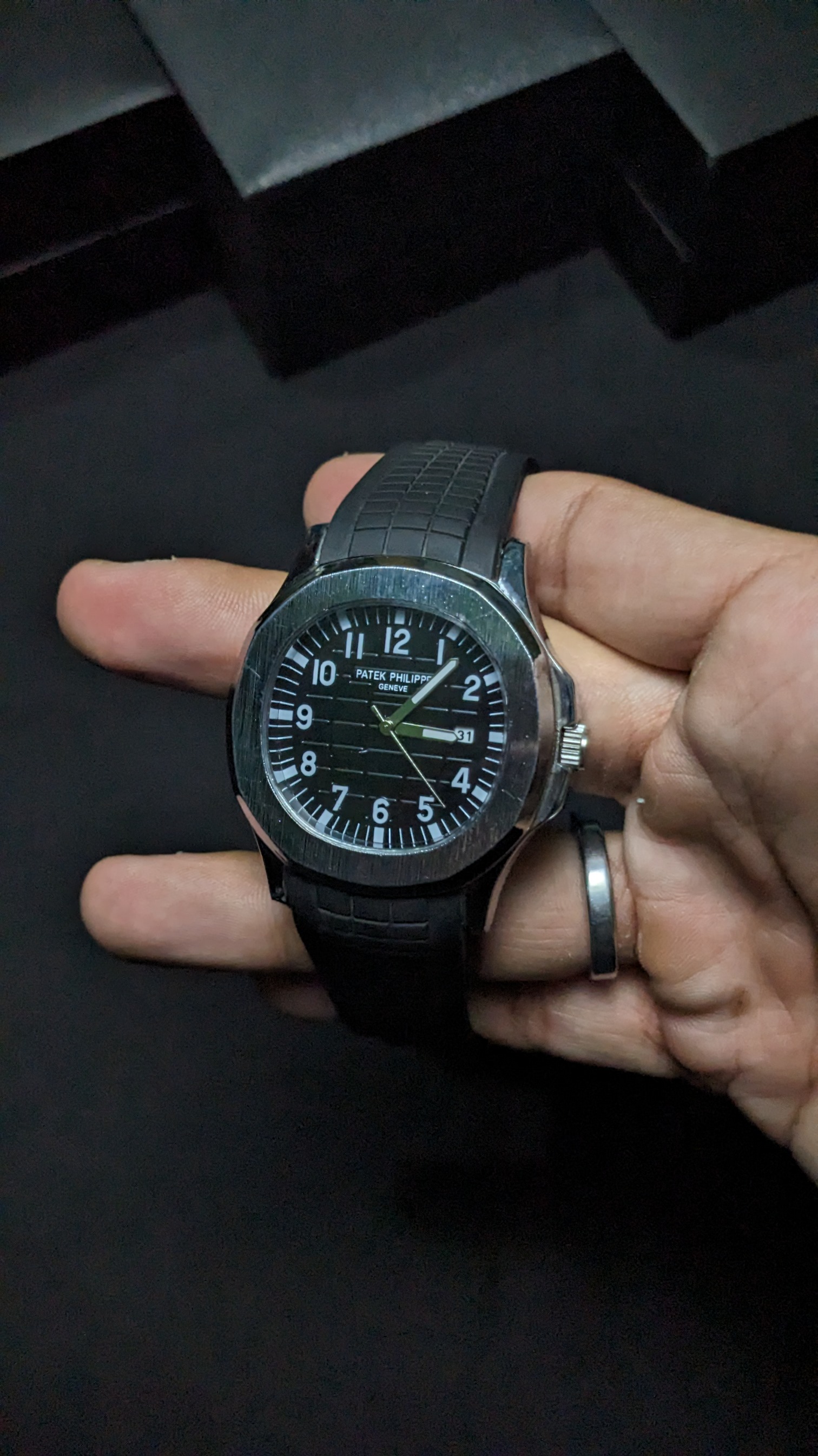Patek Philippe Aquanaut Silver