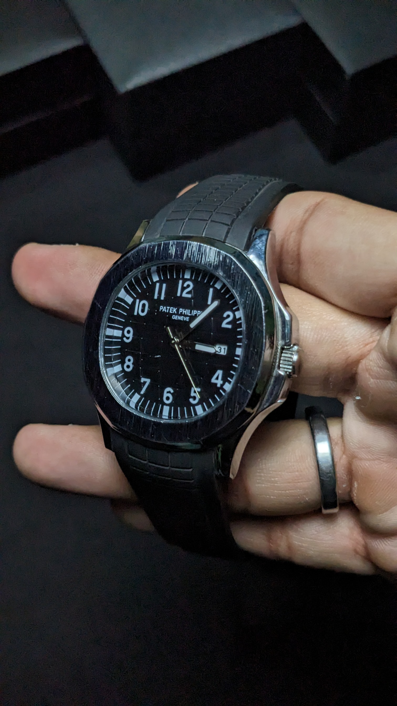 Patek Philippe Aquanaut Silver