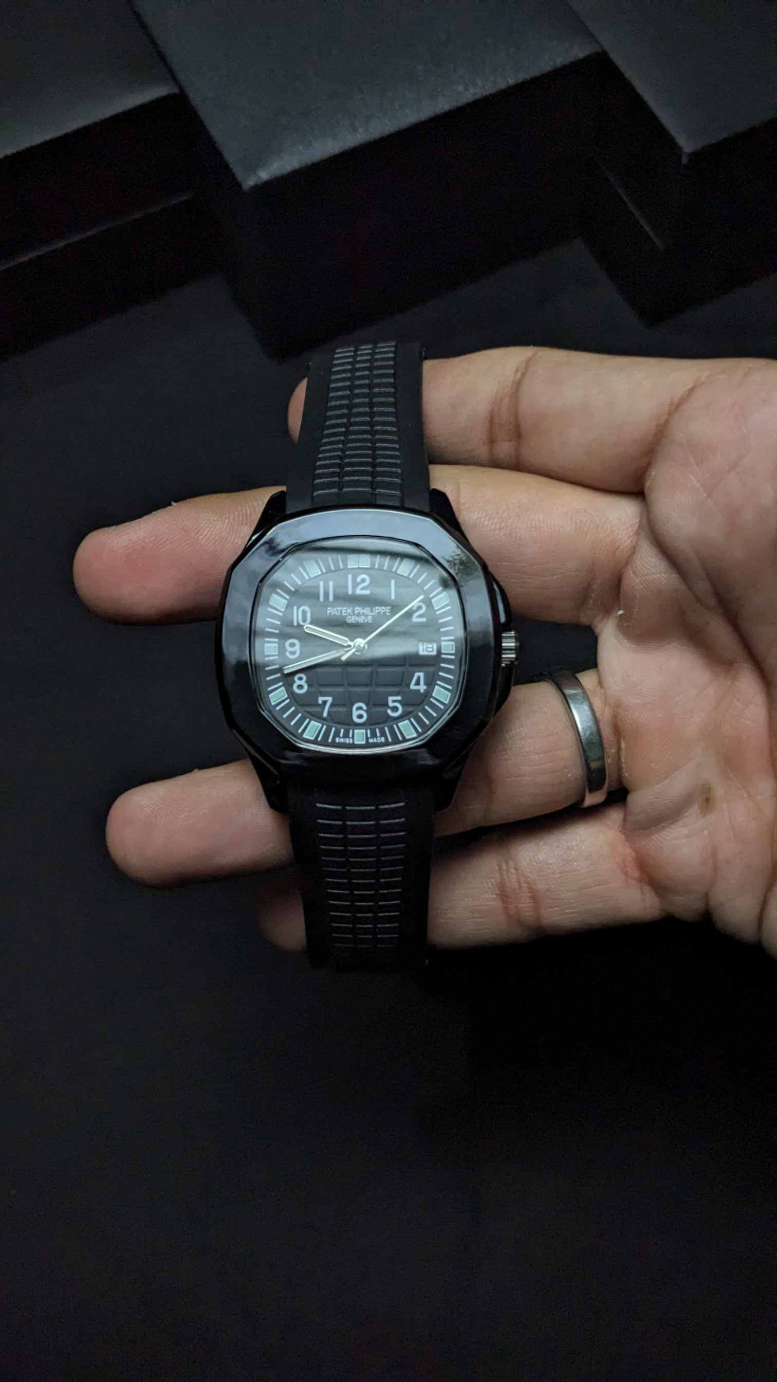 Patek Philippe Aquanaut Black 