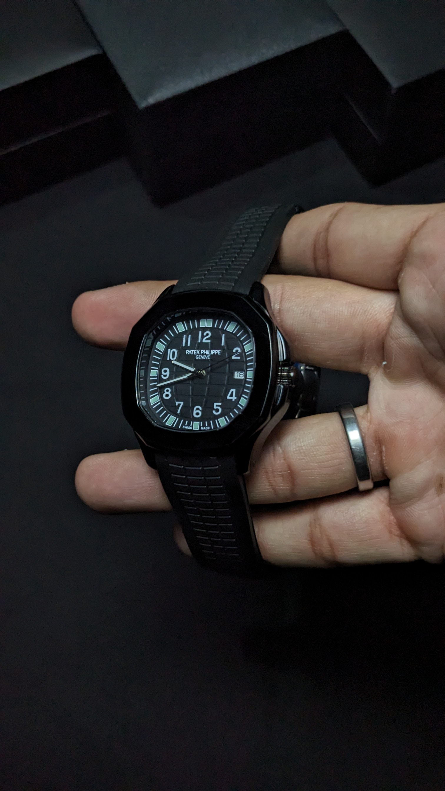 Patek Philippe Aquanaut Black 