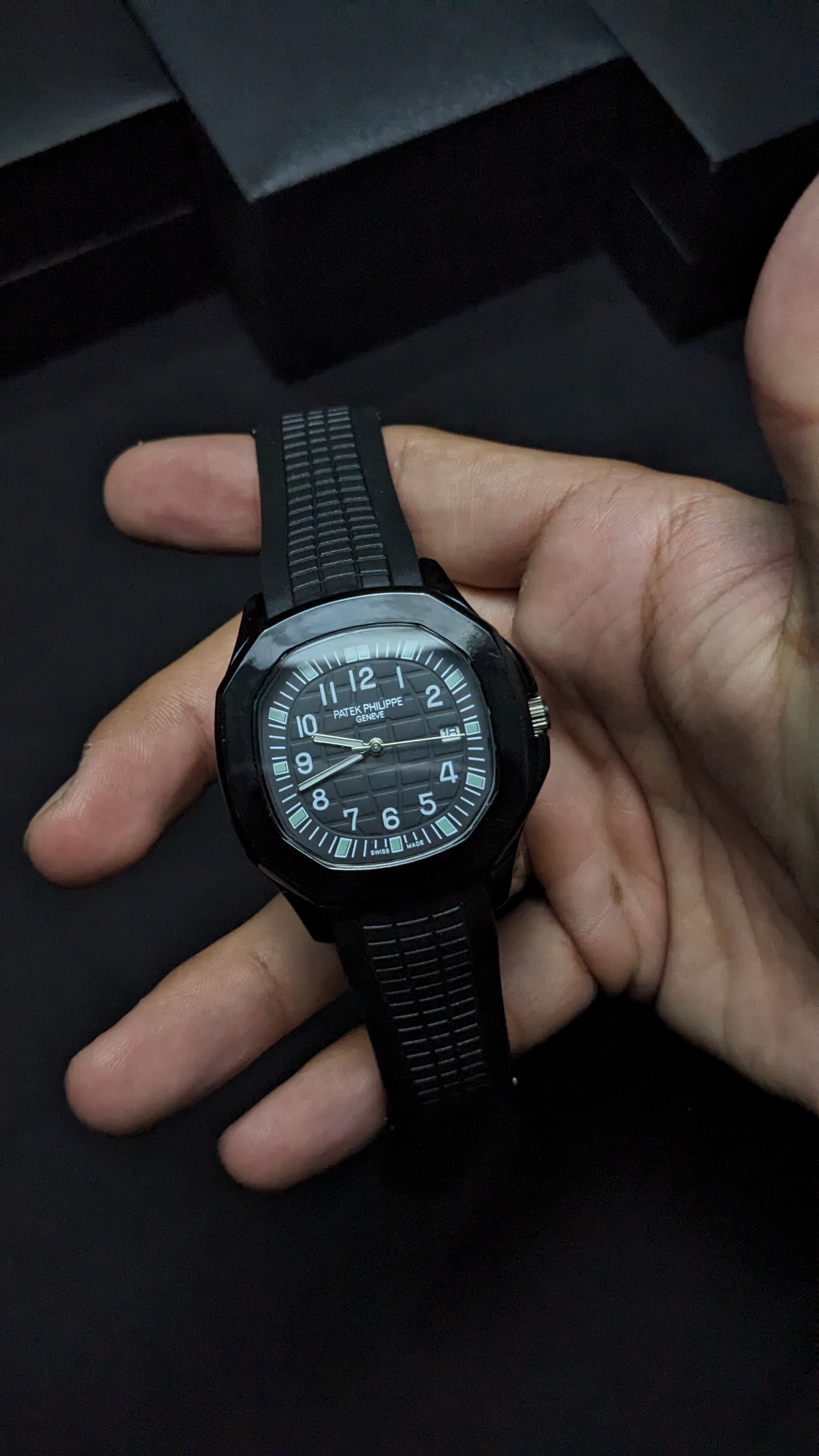 Patek Philippe Aquanaut Black
