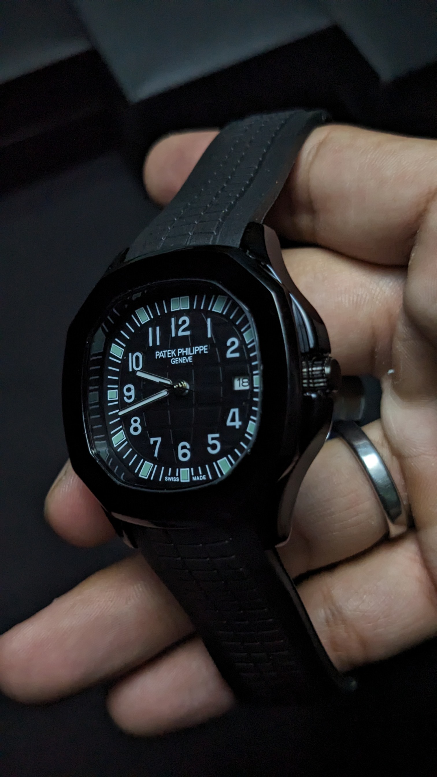 Patek Philippe Aquanaut Black 