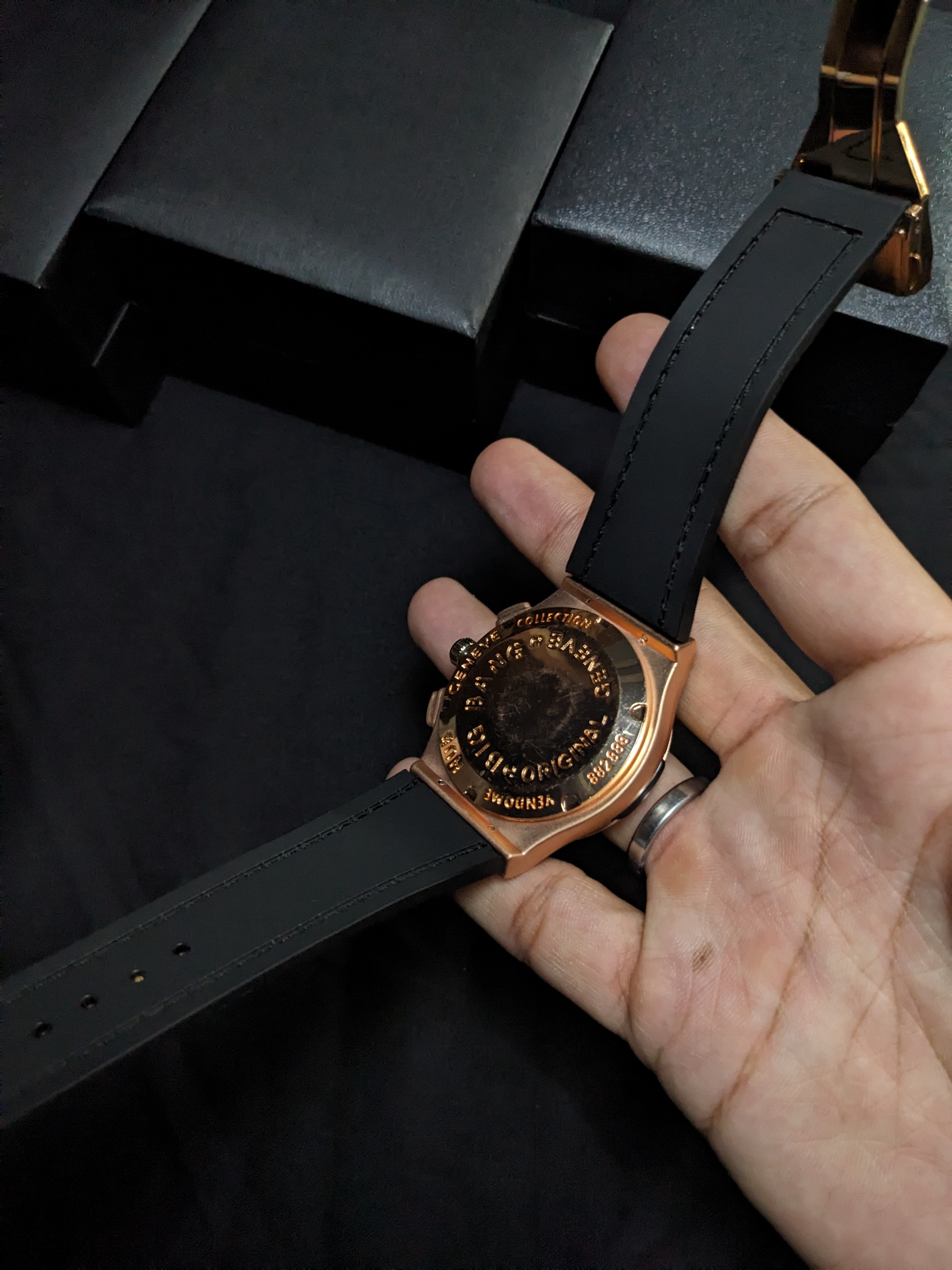 Hublot Date Skeleton (Copper)