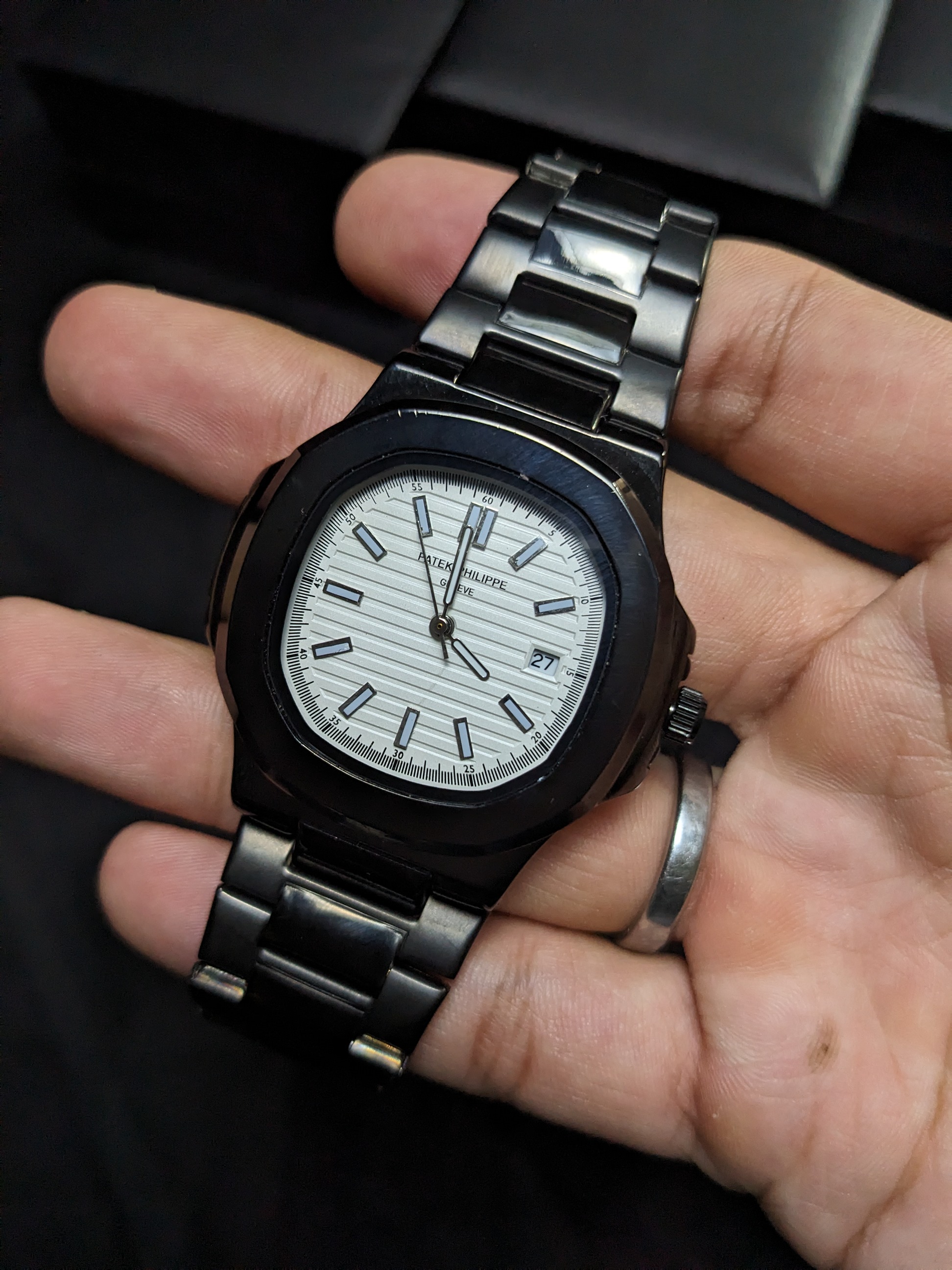 Patek Philippe Black (White dial)