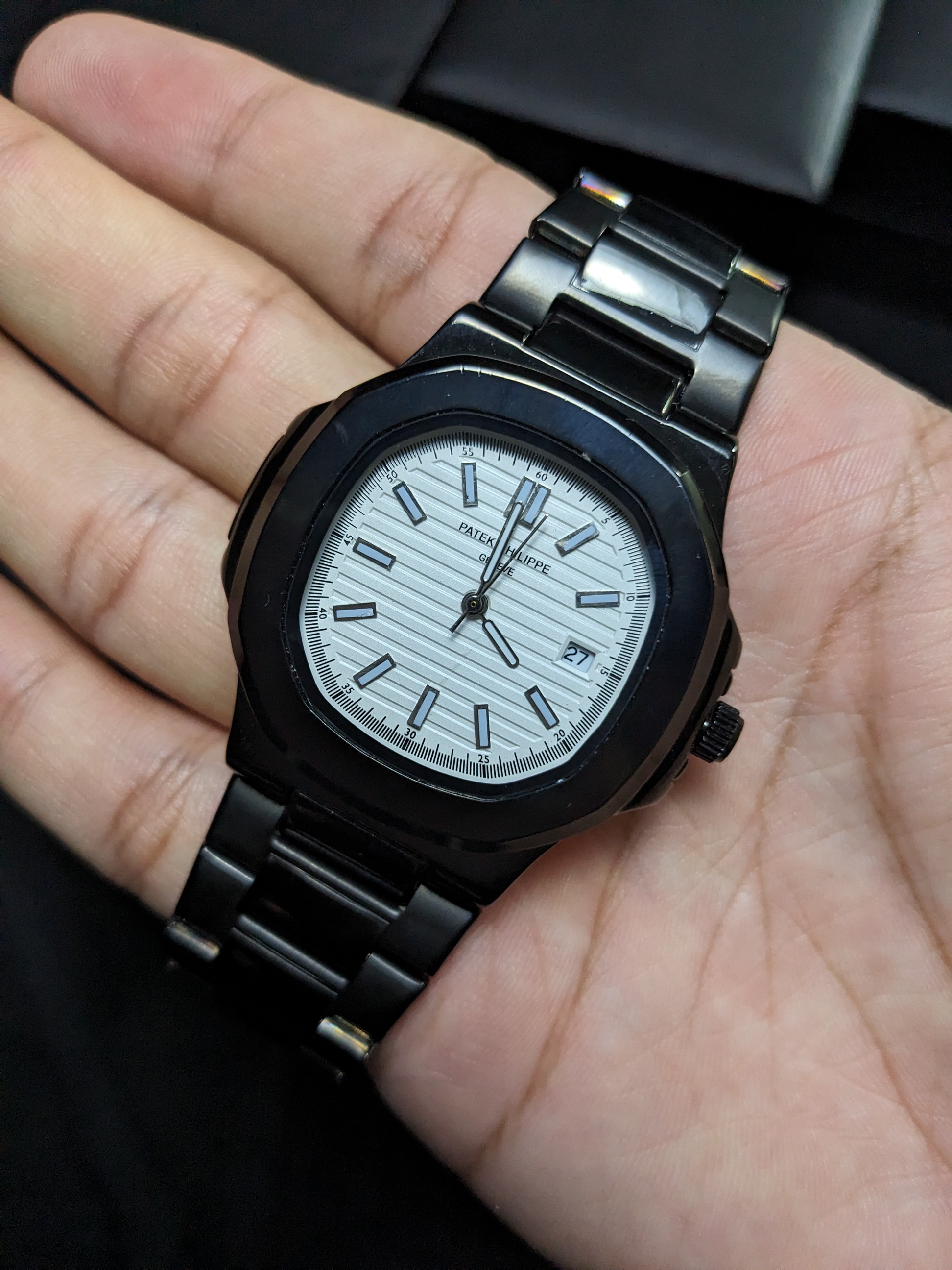 Patek Philippe Black (White dial)
