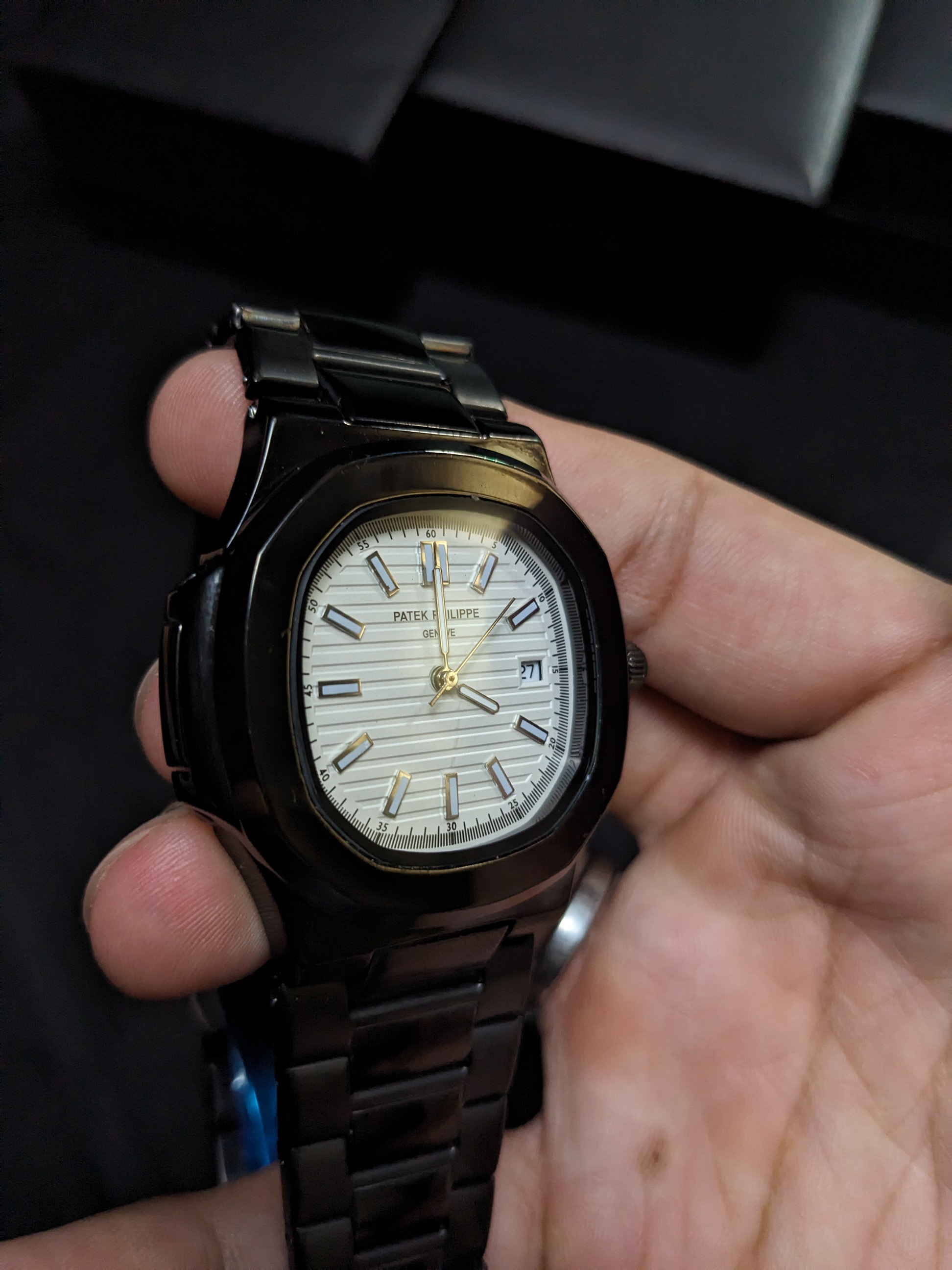 Patek Philippe Black (White dial)