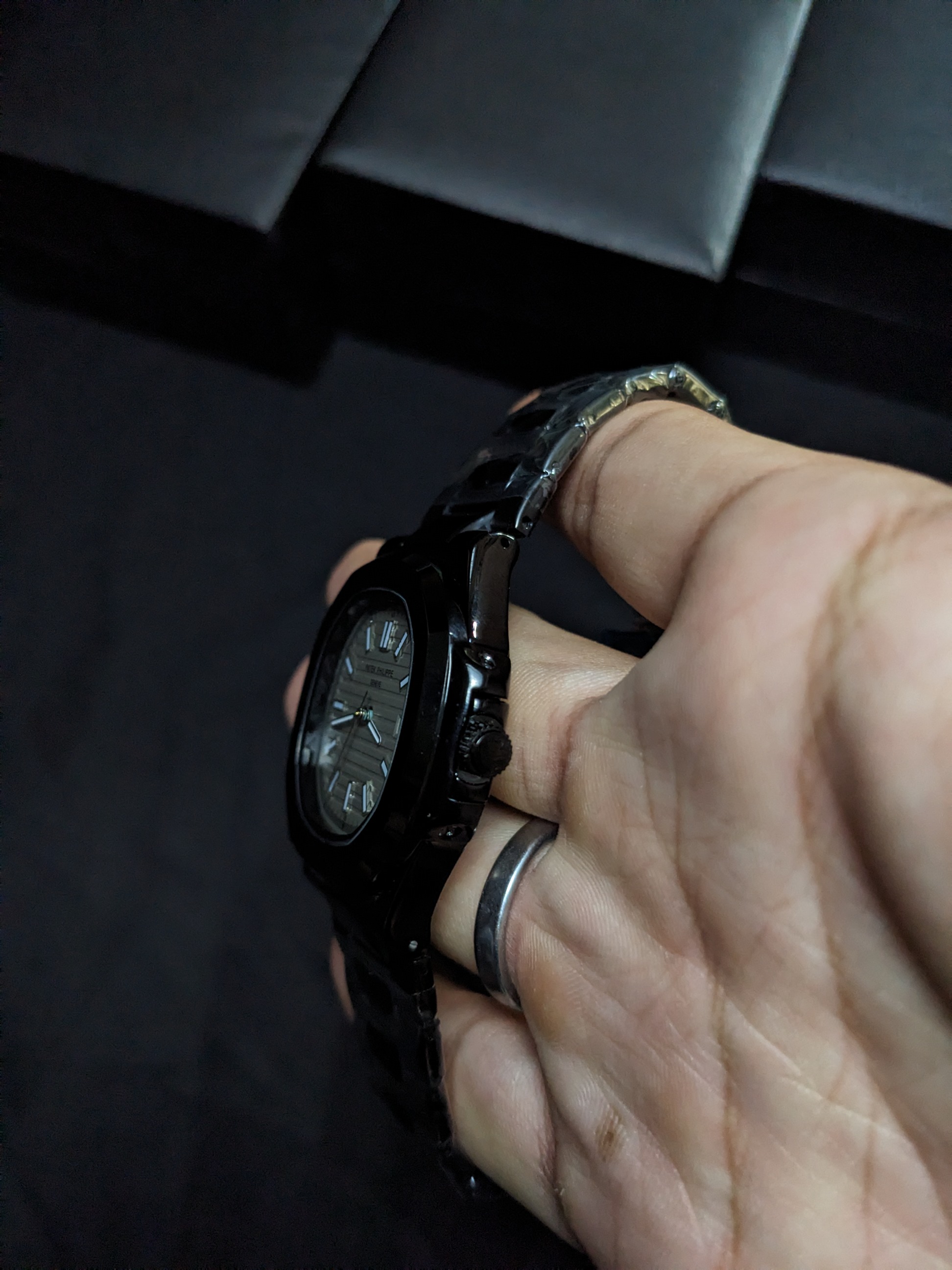 Patek Philippe Black (Grey dial)