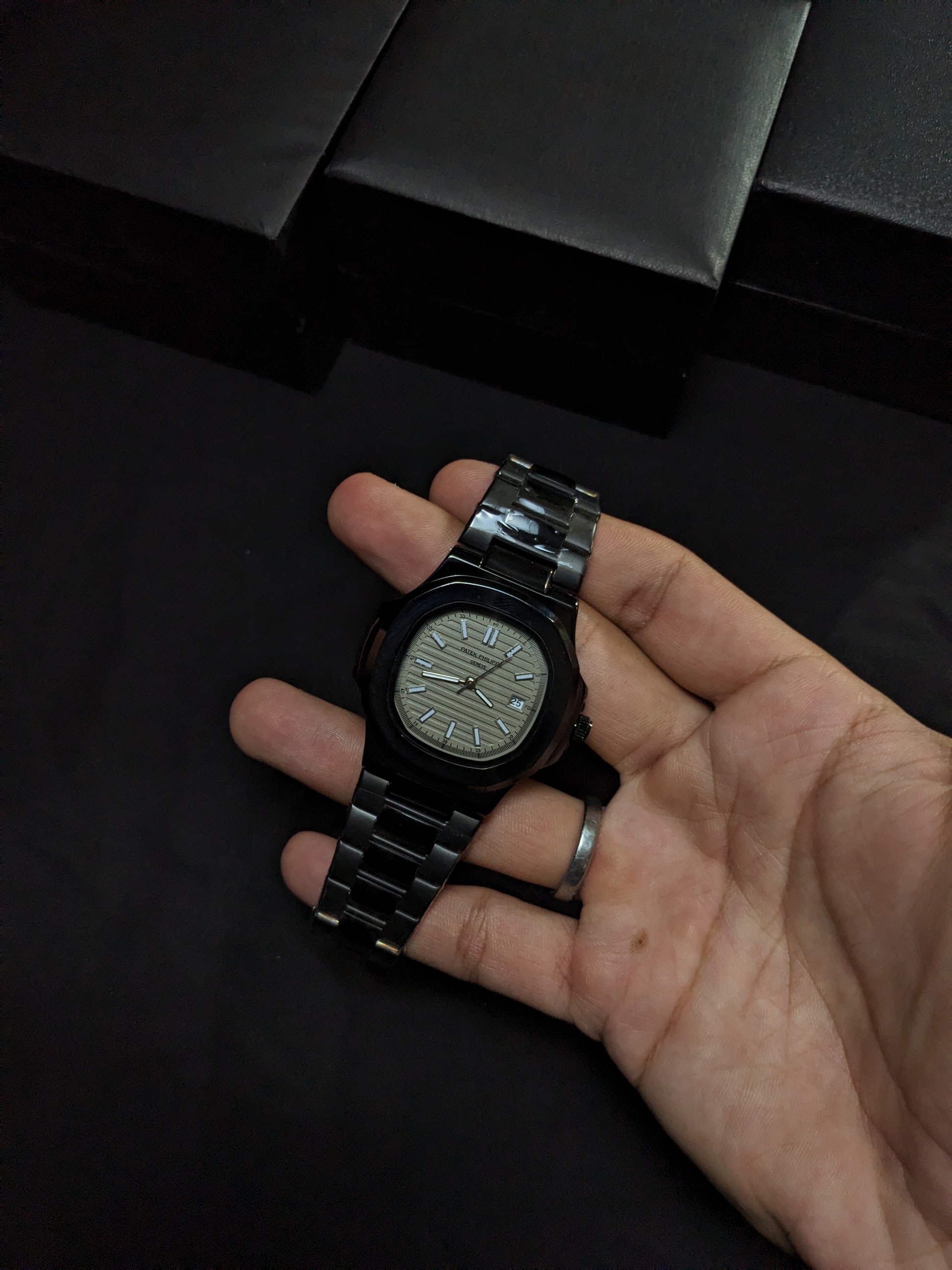 Patek Philippe Black (Grey dial)