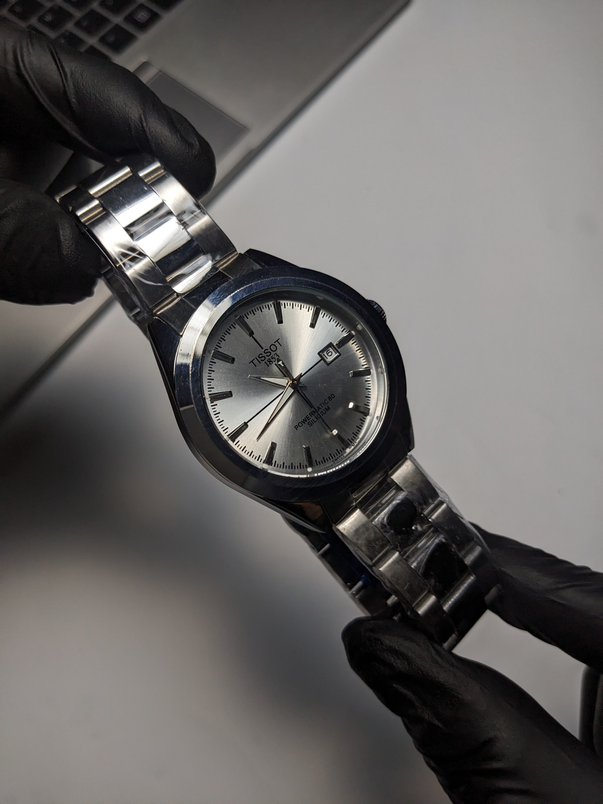 Tissot Steel Chain (White)