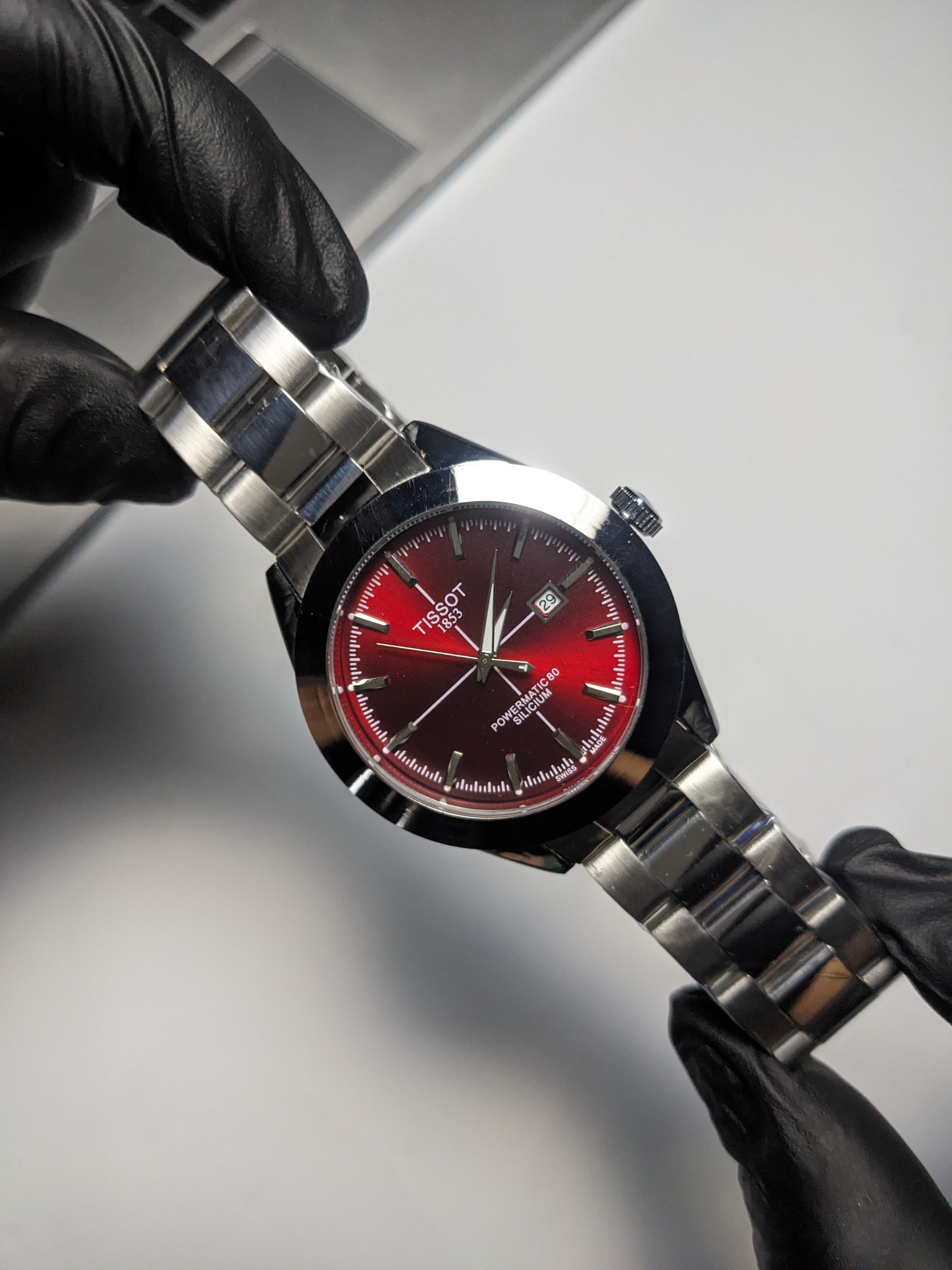 Tissot Steel Chain (Blood Red)