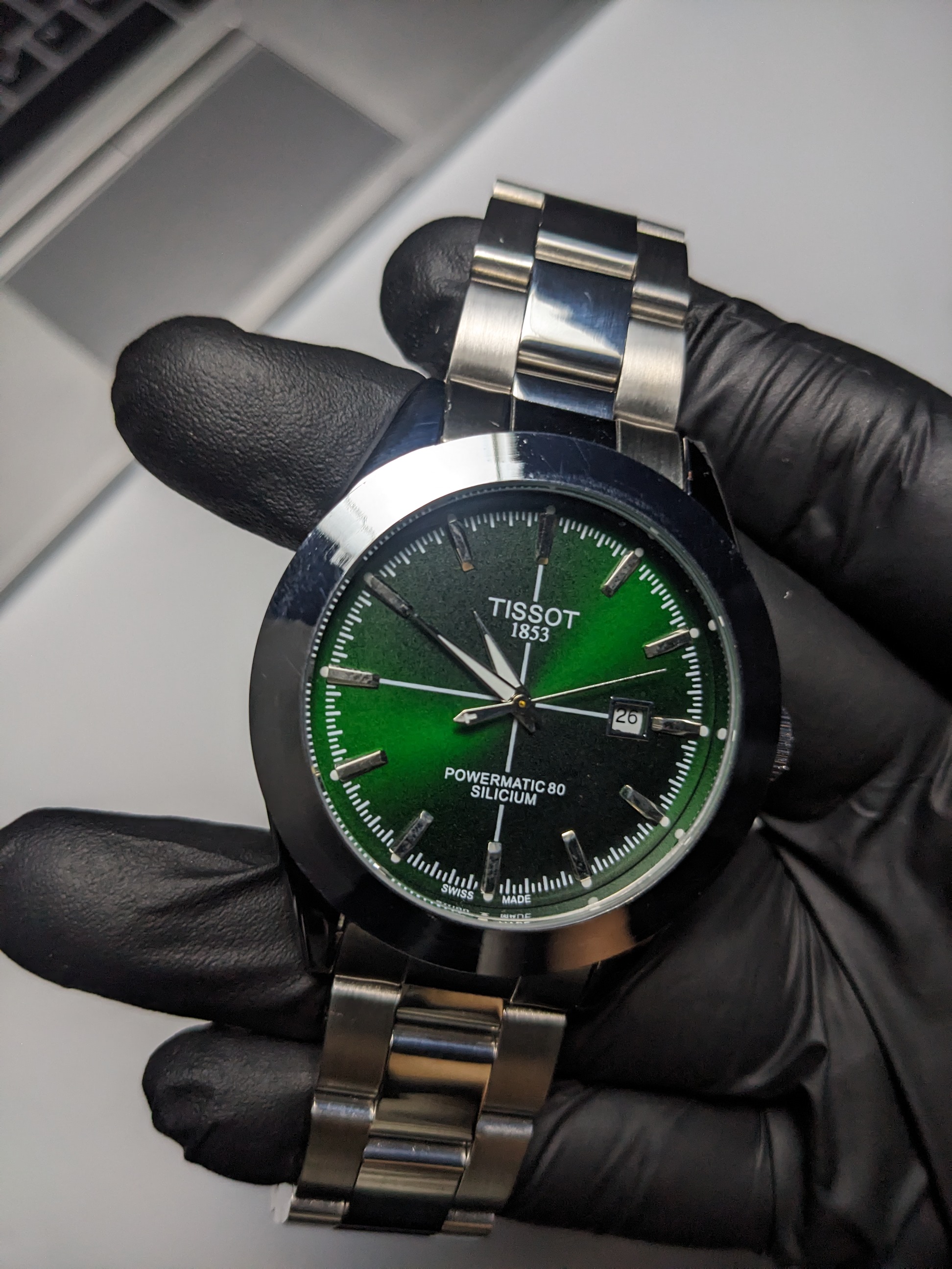 Tissot Steel Chain (Royal Green)