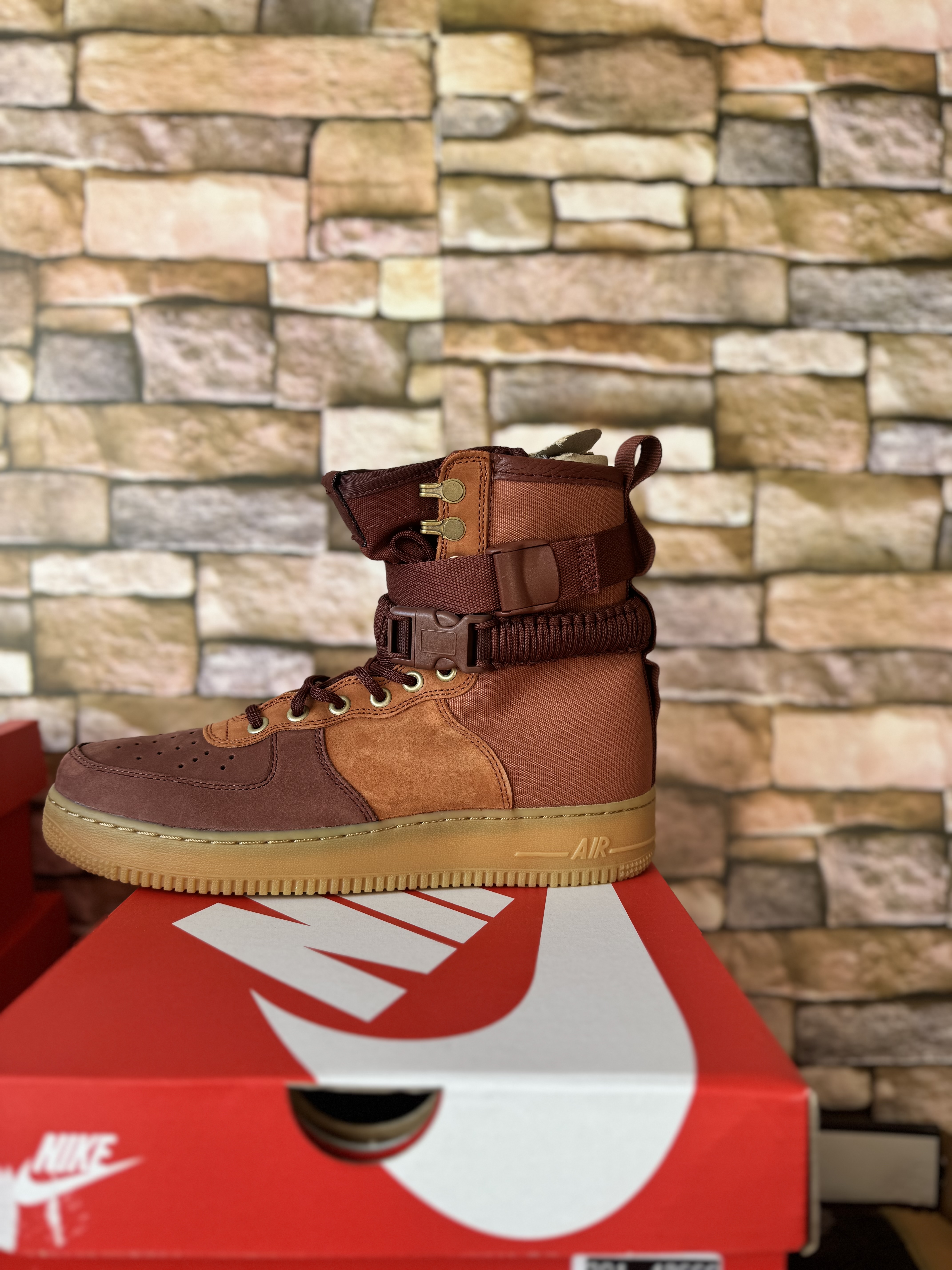Nike SF Air Force 1 Premium “Dark Russet