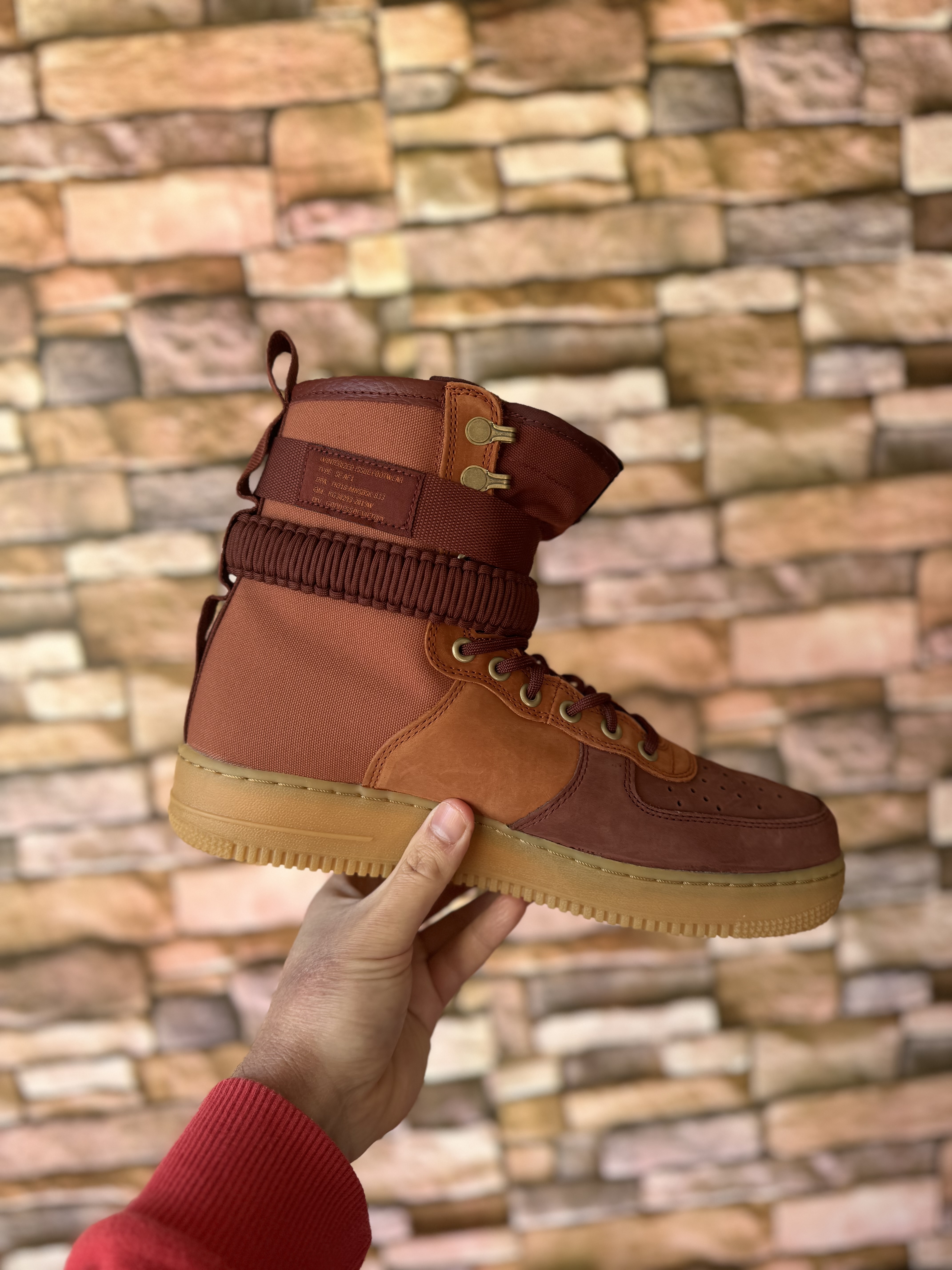 Nike SF Air Force 1 Premium “Dark Russet
