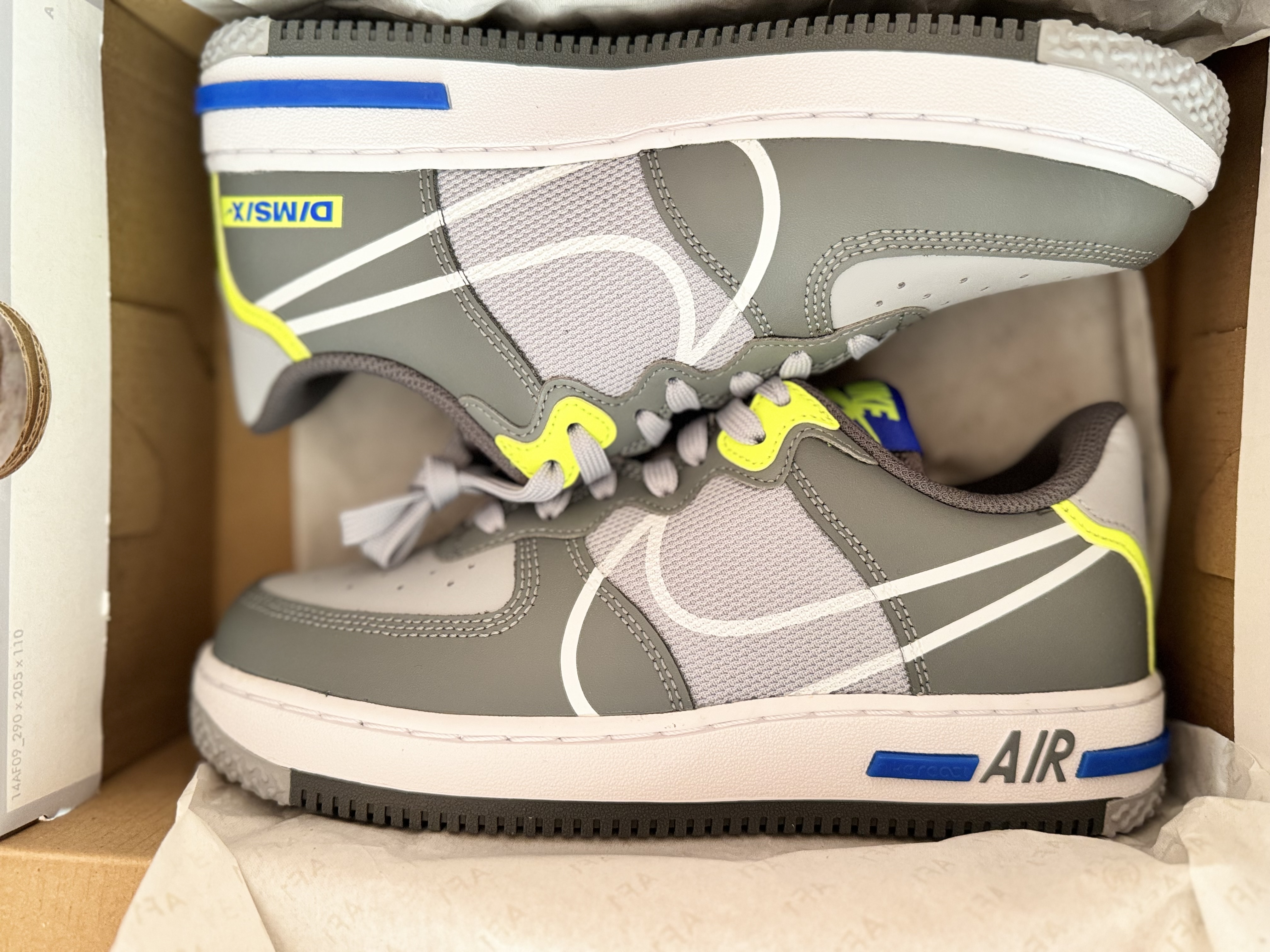 Nike Air Force 1 React ‘Wolf Grey’