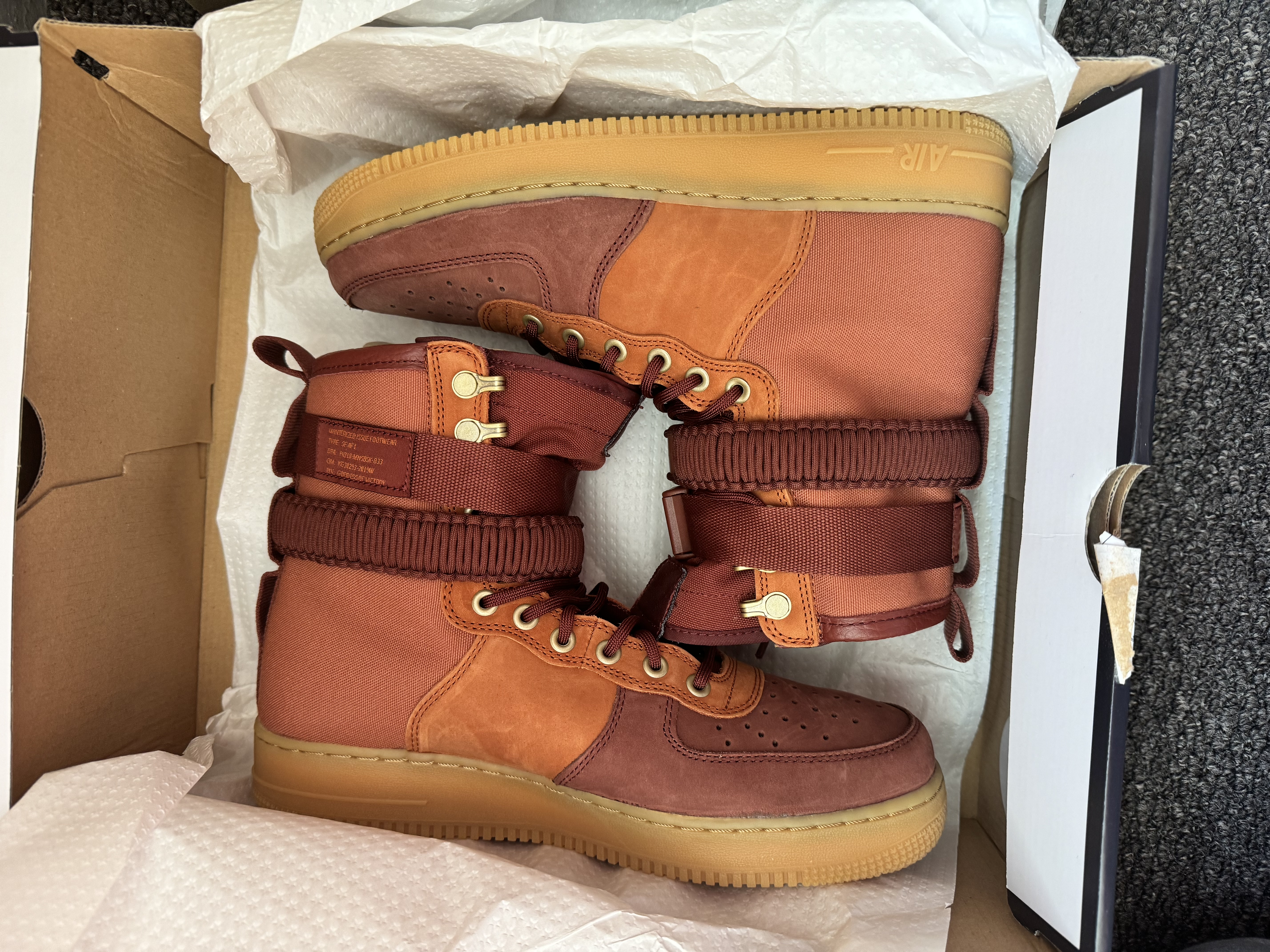 Nike SF Air Force 1 Premium “Dark Russet