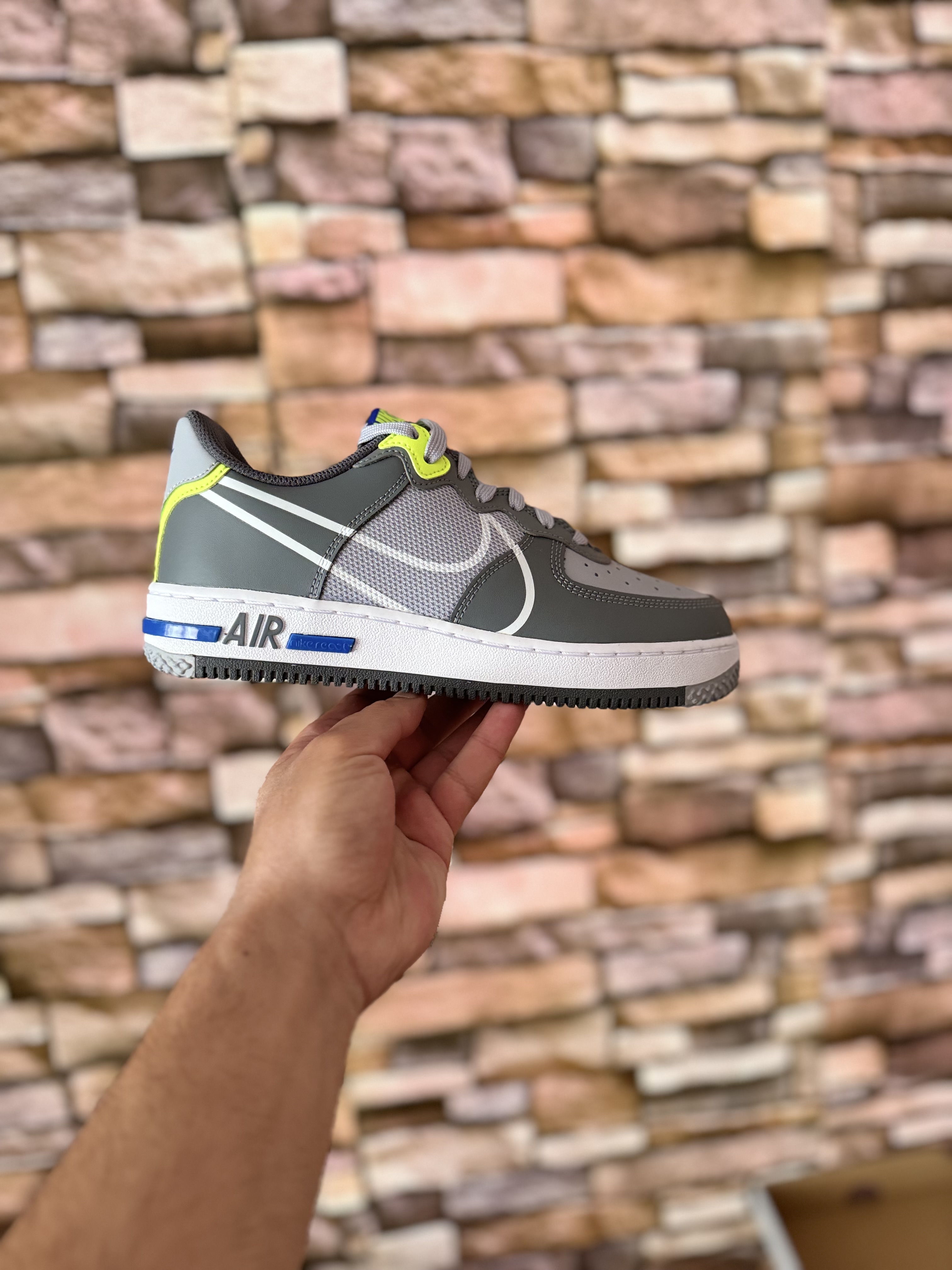 Nike Air Force 1 React ‘Wolf Grey’