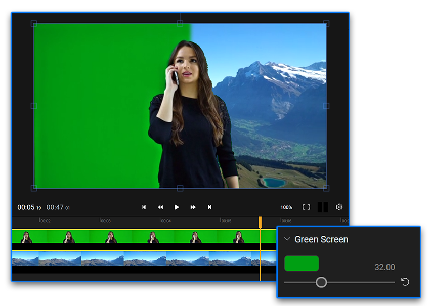 Green Screen Removal & Keying