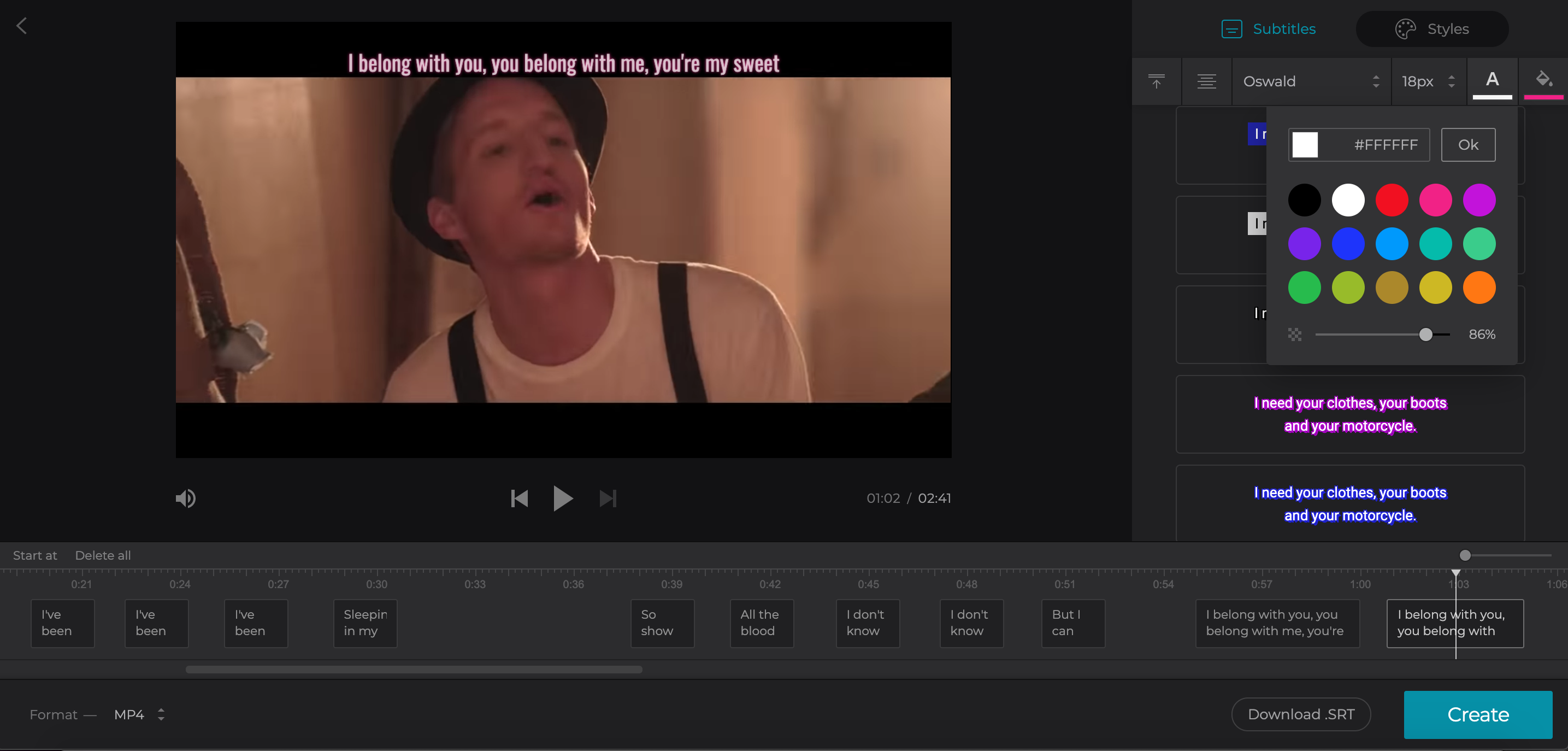 Subtitling / Captioning (Bangla/English)